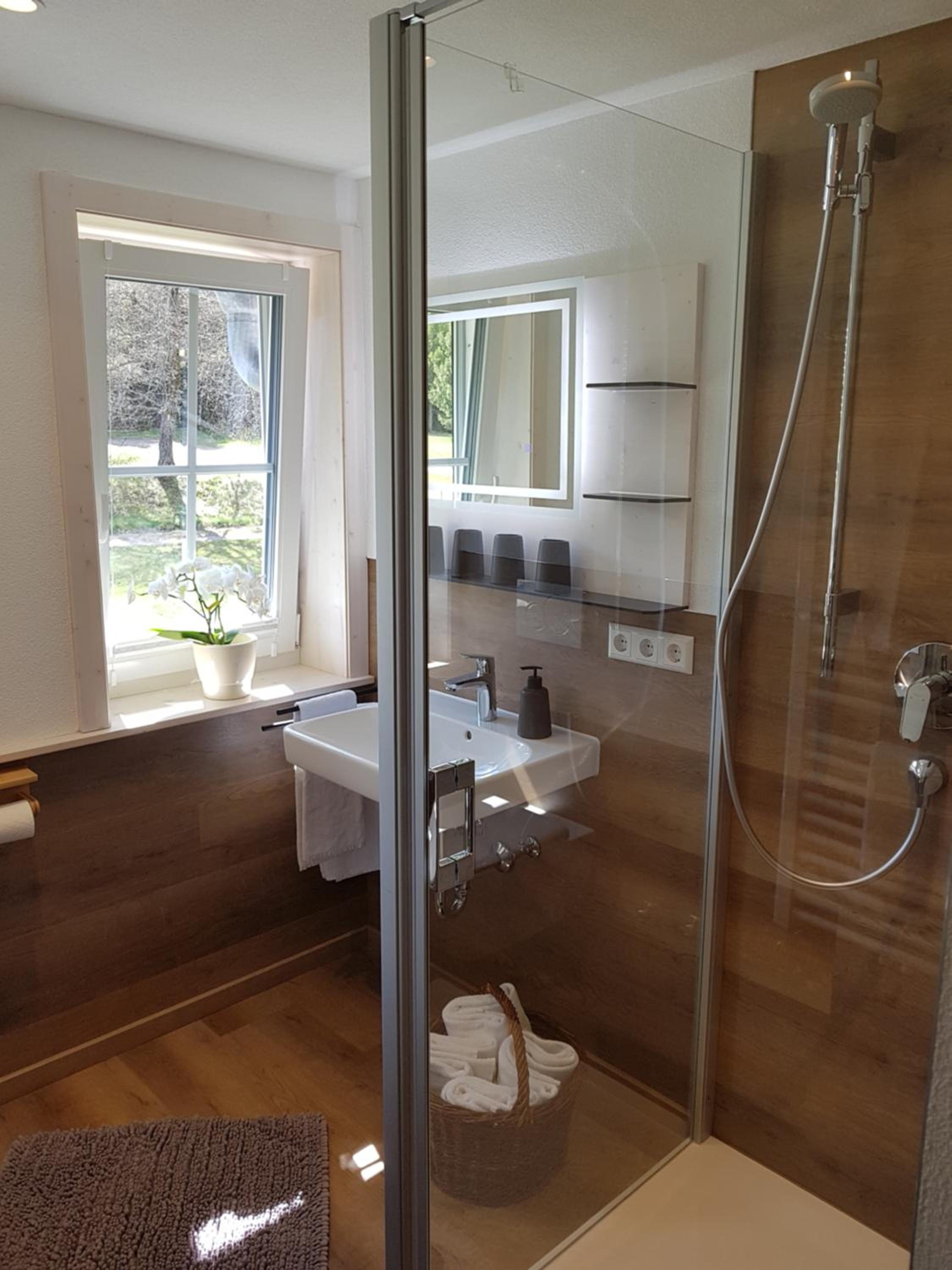 Ferienwohnung Waldrauschen in der Höhenpension Glashütte