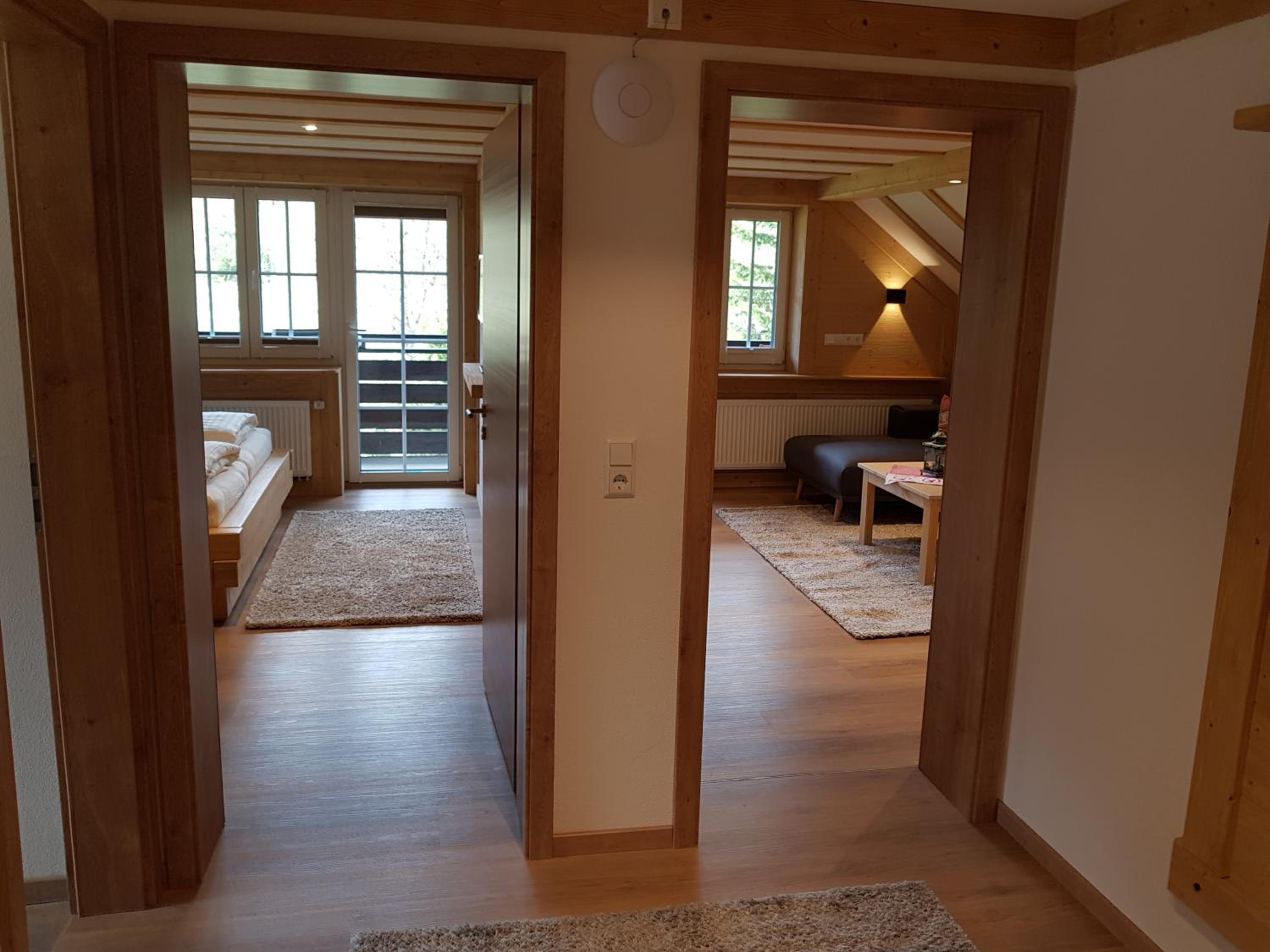 Ferienwohnung Waldrauschen in der Höhenpension Glashütte