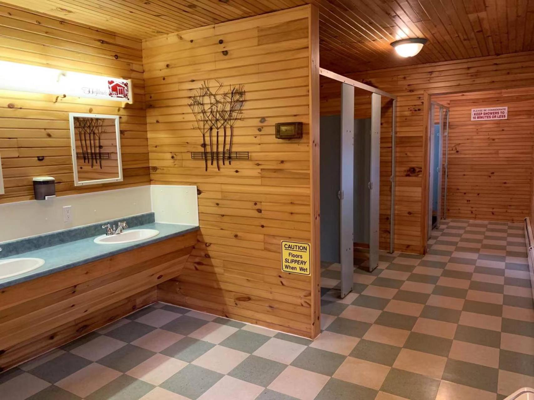 New Glasgow Highlands Campground cabins view 3