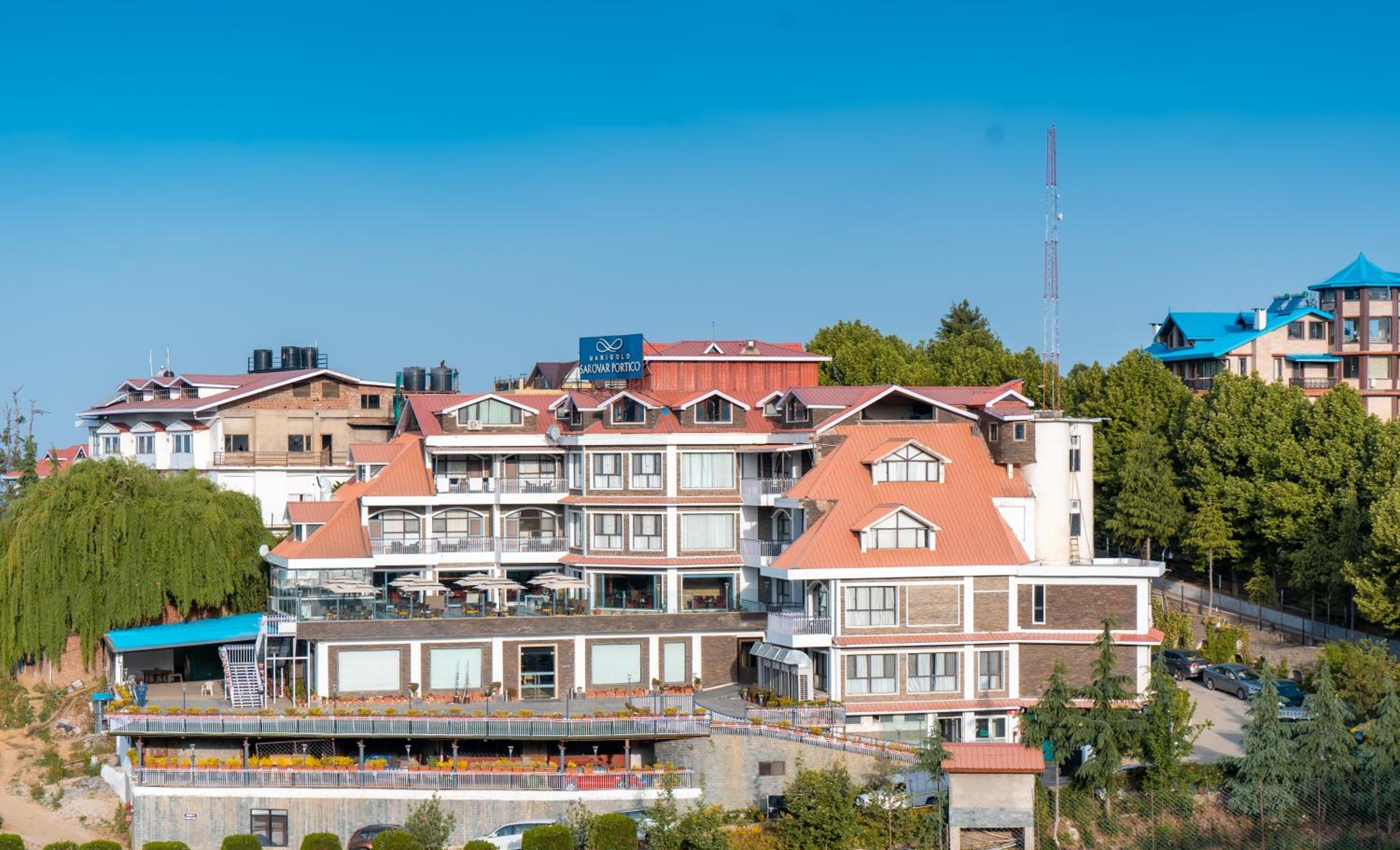 Marigold Sarovar Portico Shimla with Heated pool and AC Rooms-A Resort cottage and SPA Marigold Sarovar Portico Shimla with Heated pool and AC Rooms-A Resort cottage and SPA
