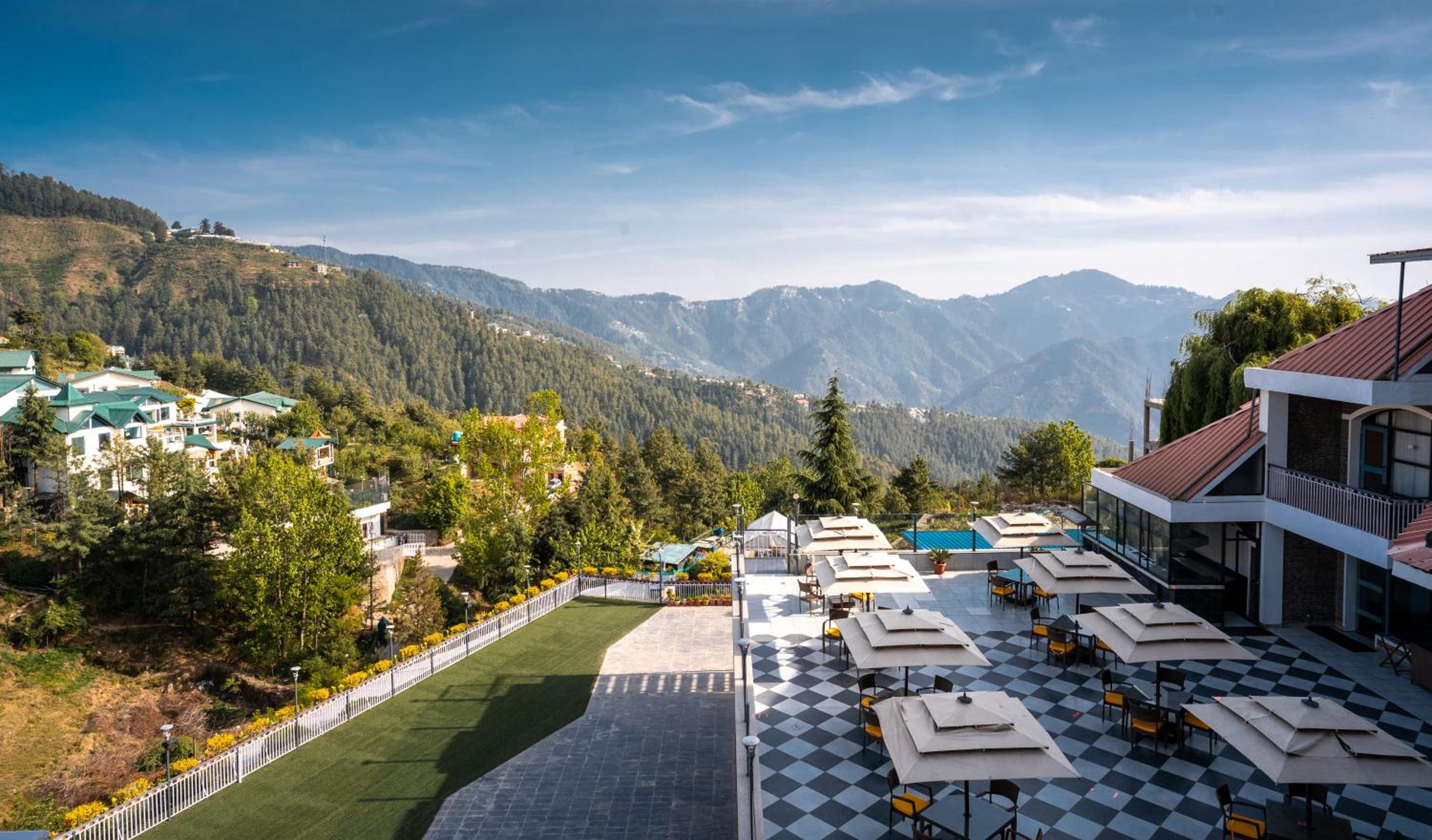 Marigold Sarovar Portico Shimla with Heated pool and AC Rooms-A Resort cottage and SPA Marigold Sarovar Portico Shimla with Heated pool and AC Rooms-A Resort cottage and SPA