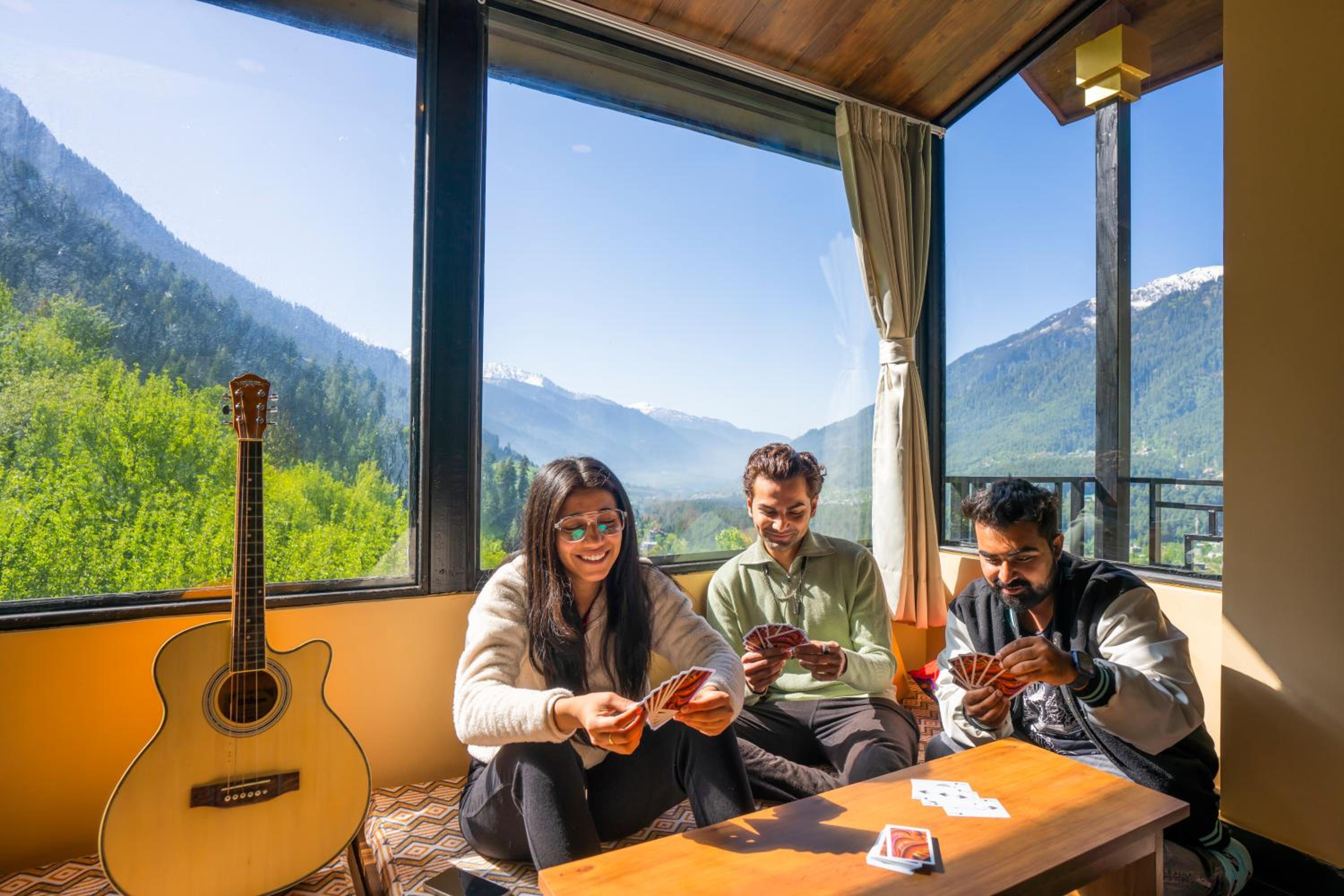 Zostel Manali, Vashisht view 4