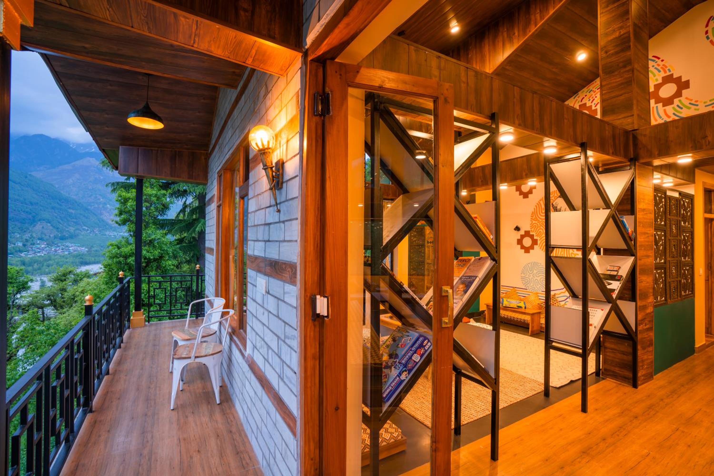 Zostel Manali, Vashisht view 2