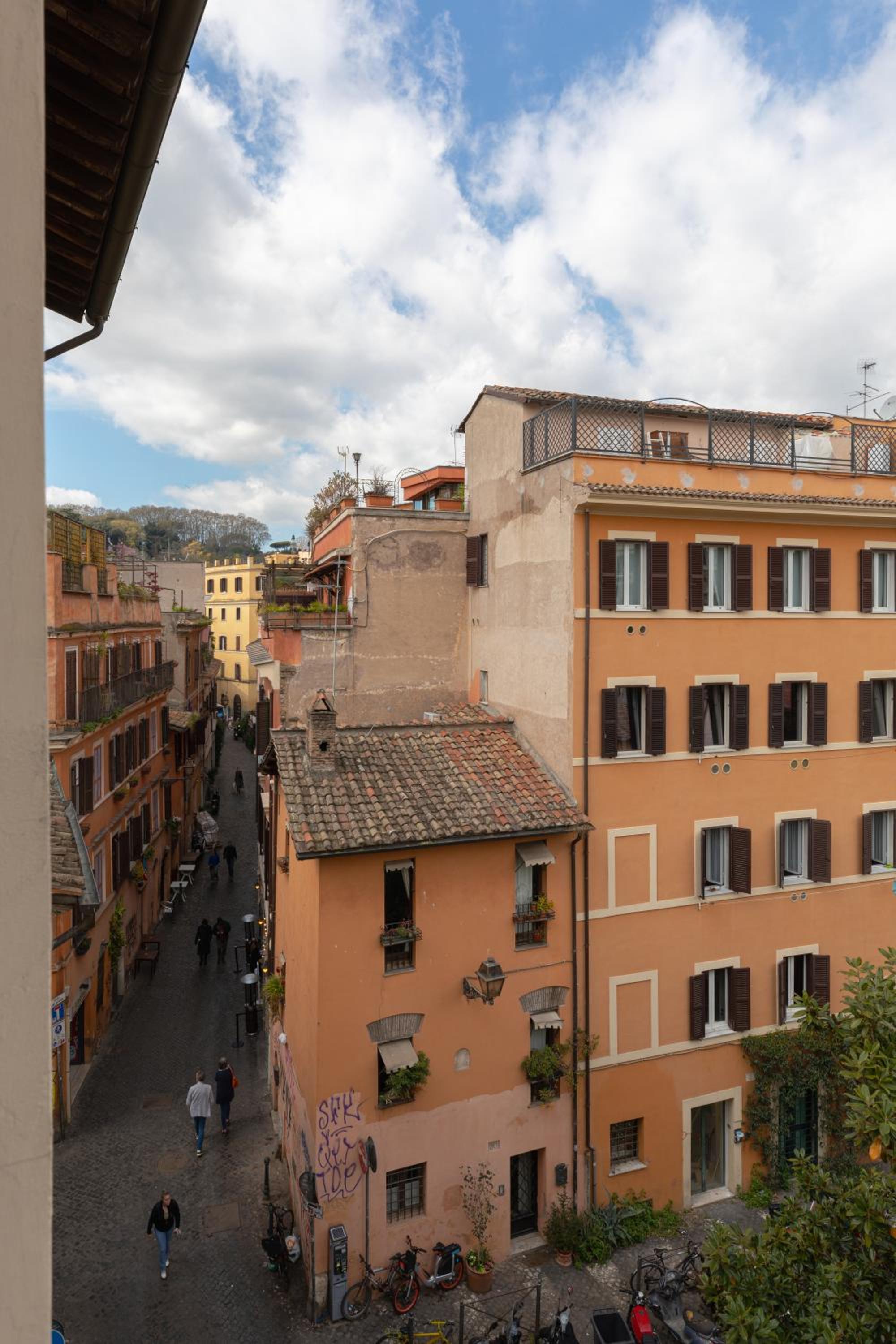 Amazing apartments with terrace or rooftop in Trastevere