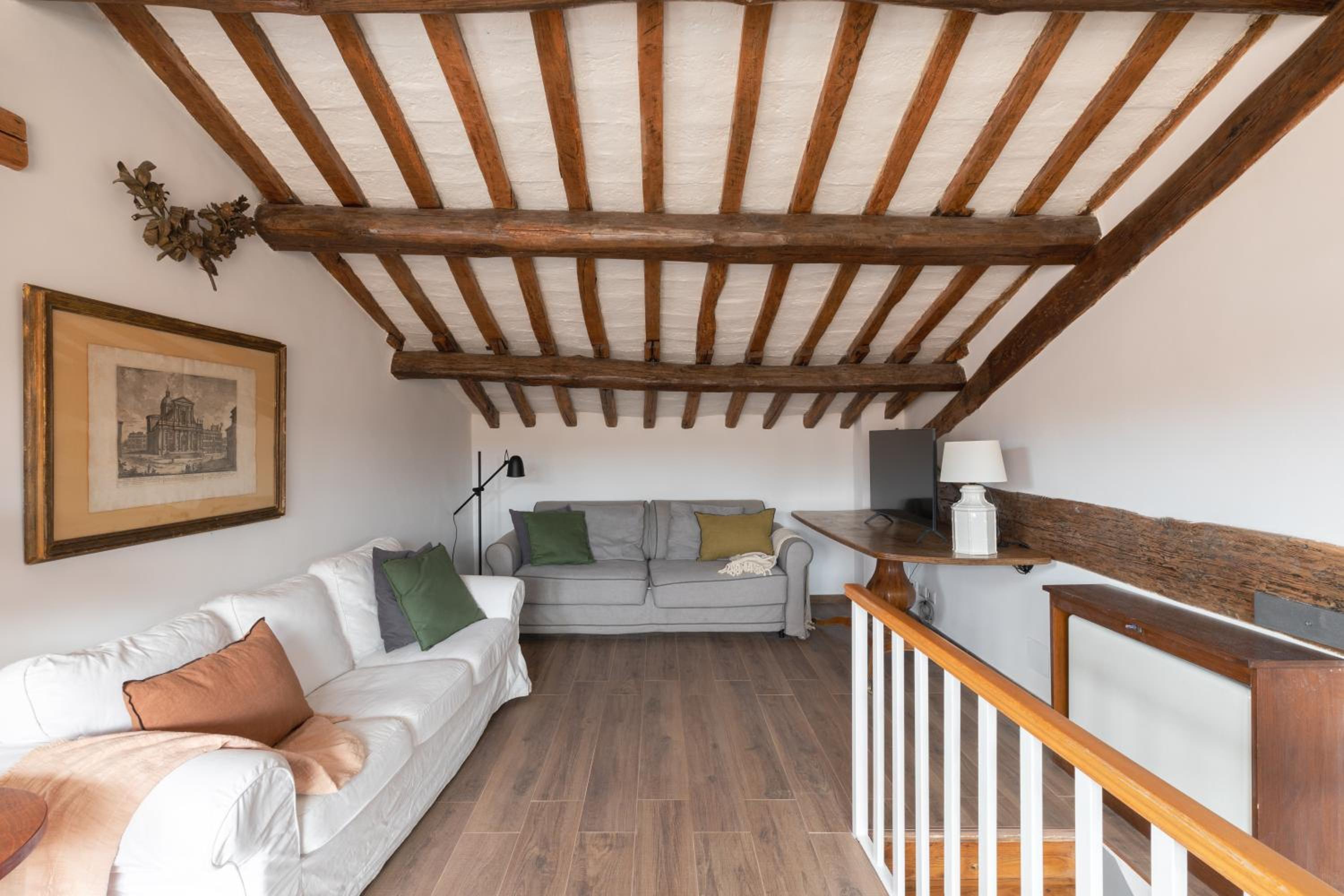 Amazing apartments with terrace or rooftop in Trastevere