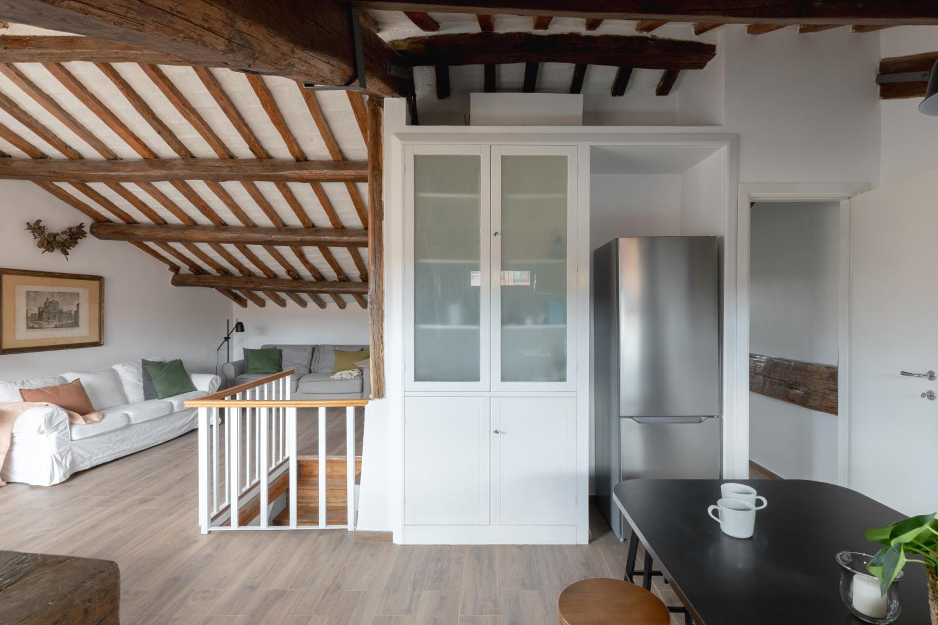 Amazing apartments with terrace or rooftop in Trastevere