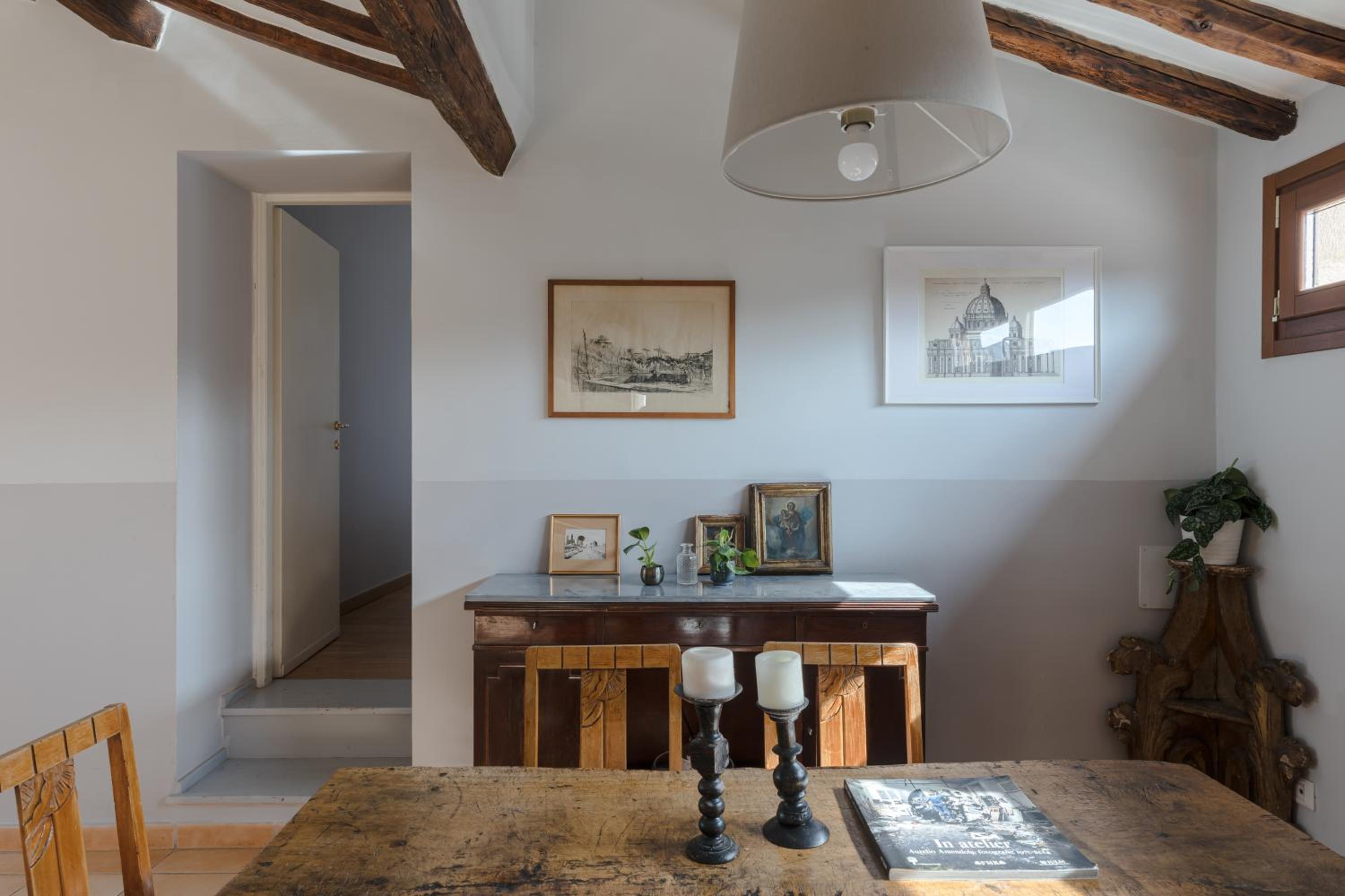 Amazing apartments with terrace or rooftop in Trastevere