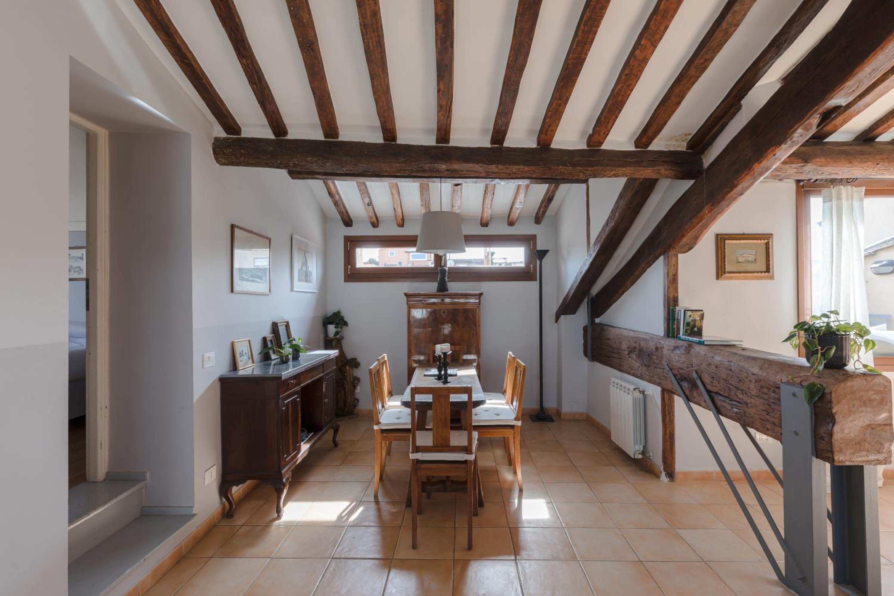 Amazing apartments with terrace or rooftop in Trastevere