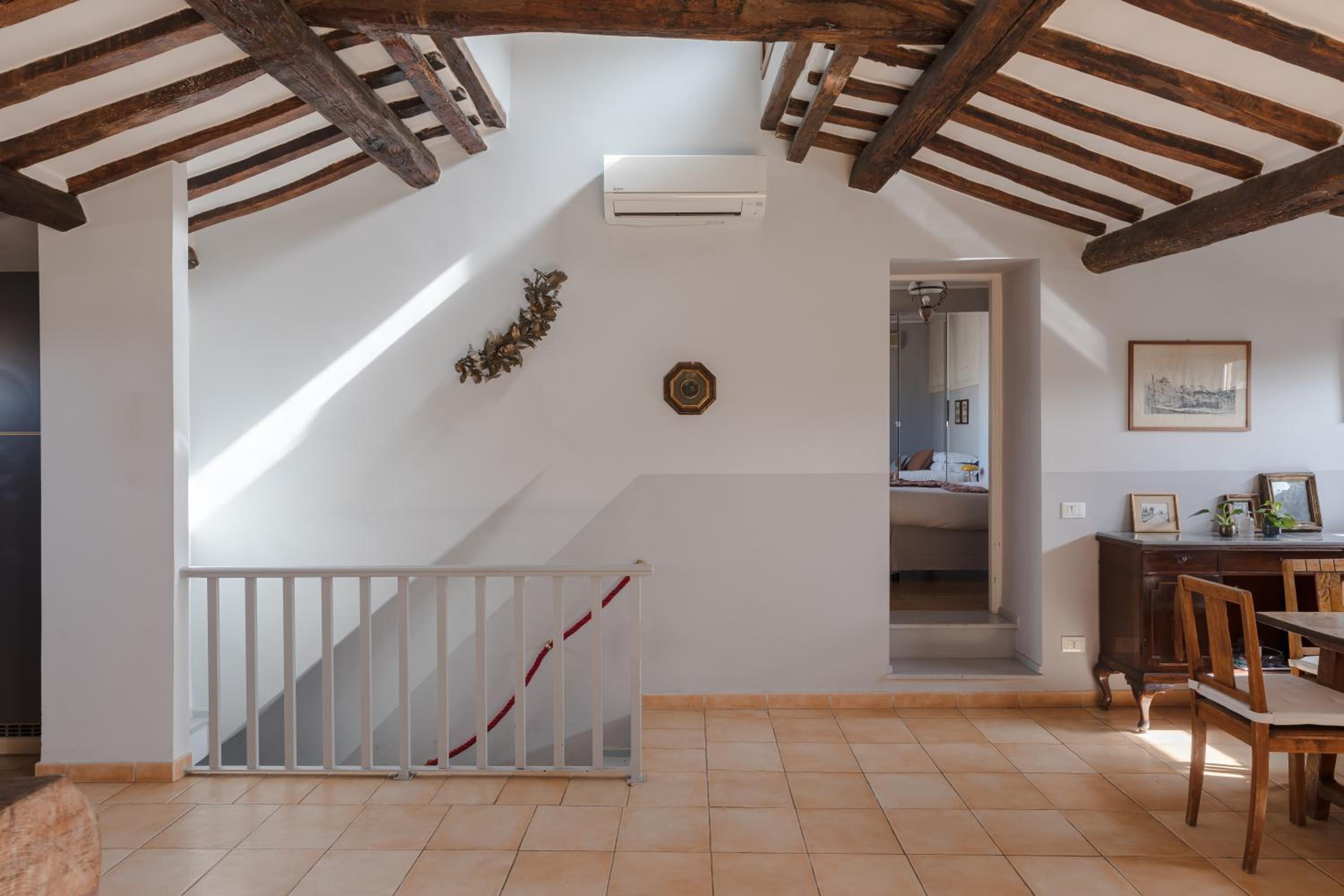 Amazing apartments with terrace or rooftop in Trastevere