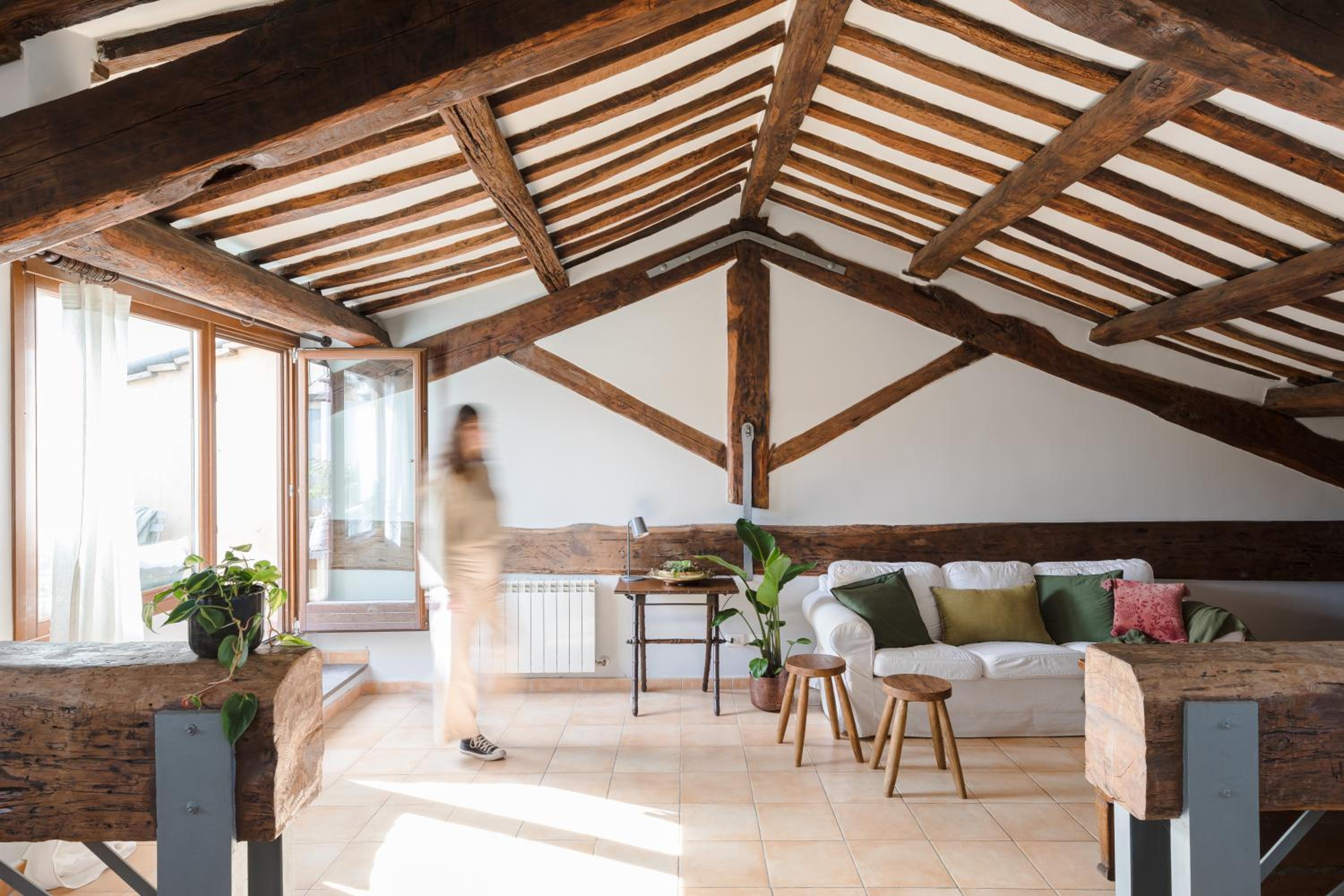 Amazing apartments with terrace or rooftop in Trastevere