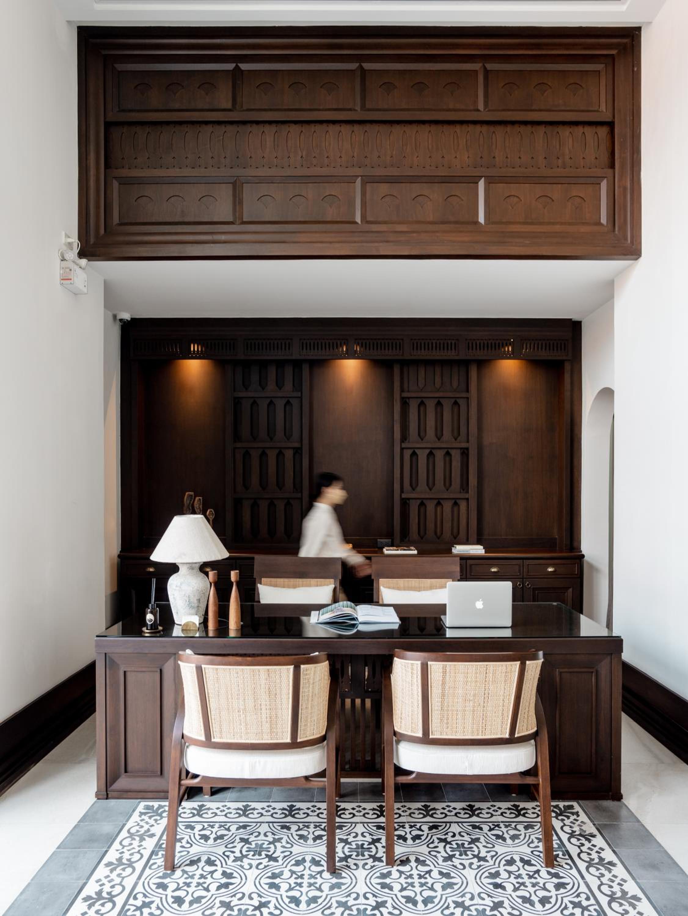 hotel reception
