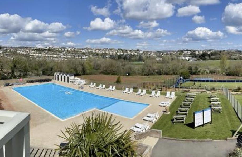 Luxury Lodge - Hoburne Devon Bay view 2
