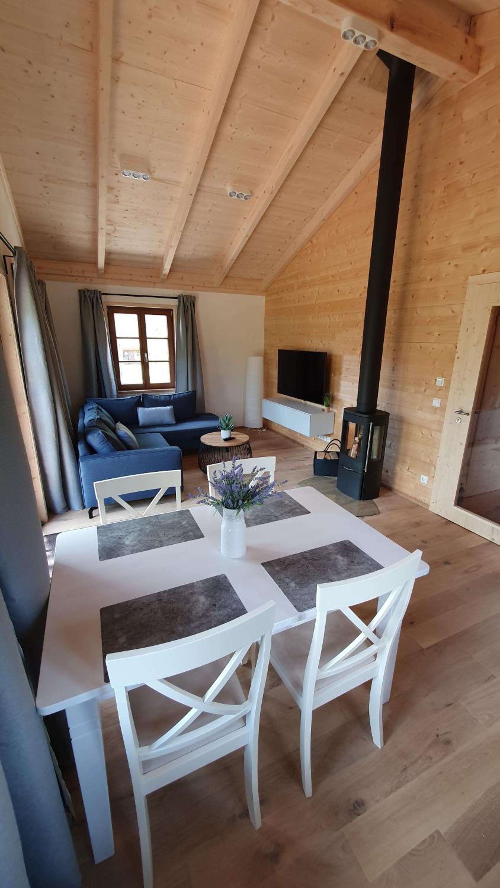 Ökologisches Holzblock-Ferienhaus Lauterdörfle 150 - Baujahr 2022 - mit gratis AlbCard