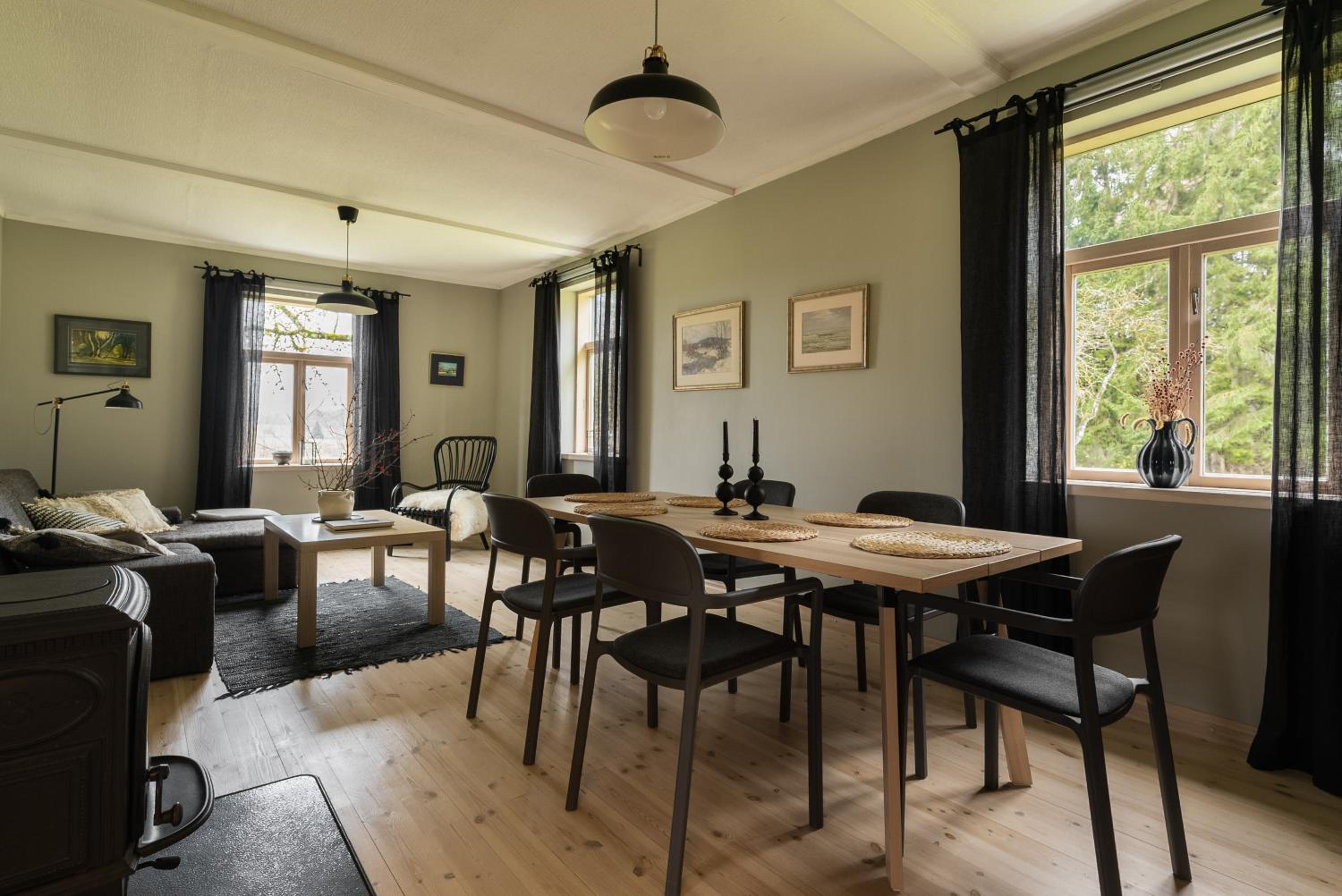 Newly renovated Latvian farm house view 5