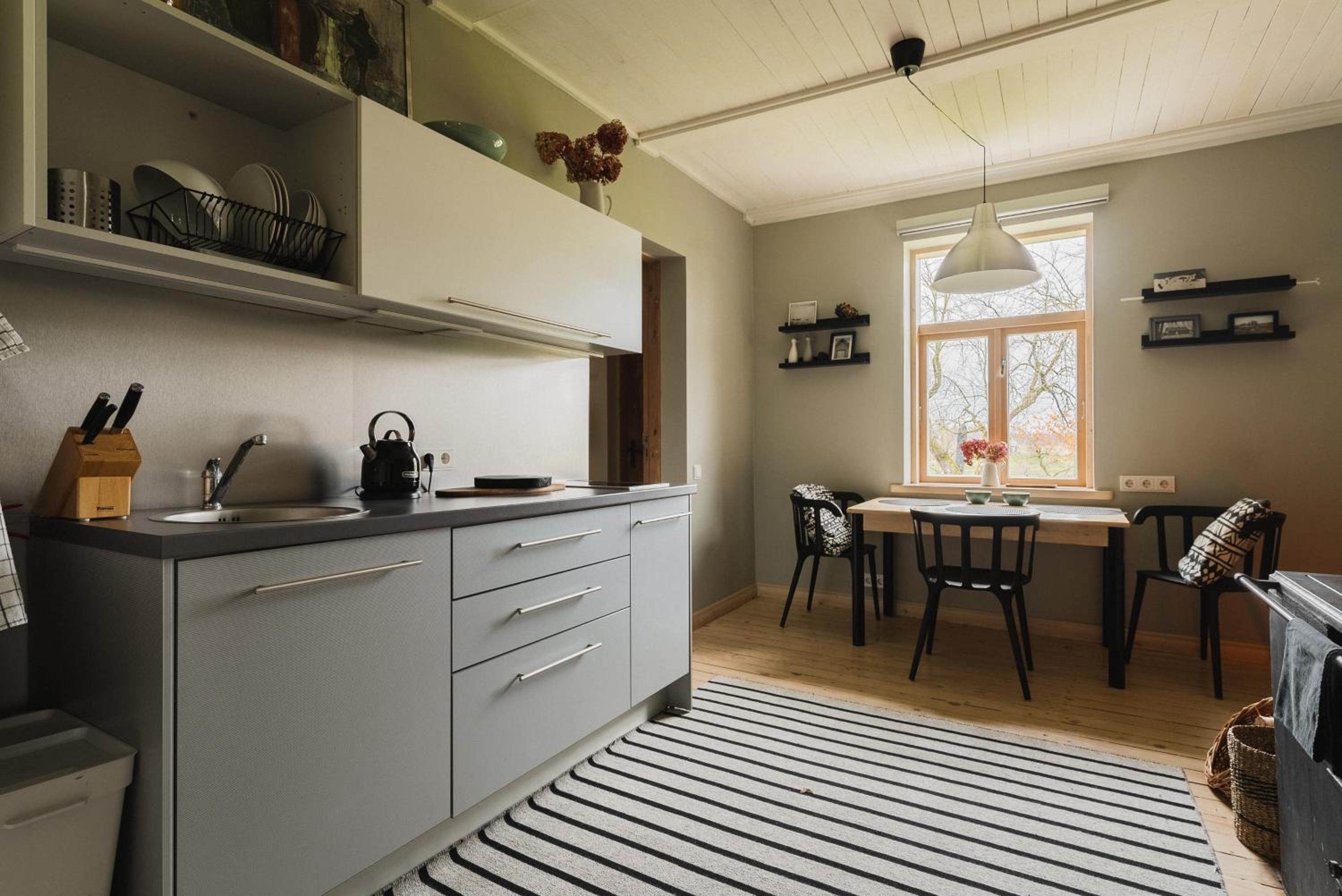 Newly renovated Latvian farm house view 2