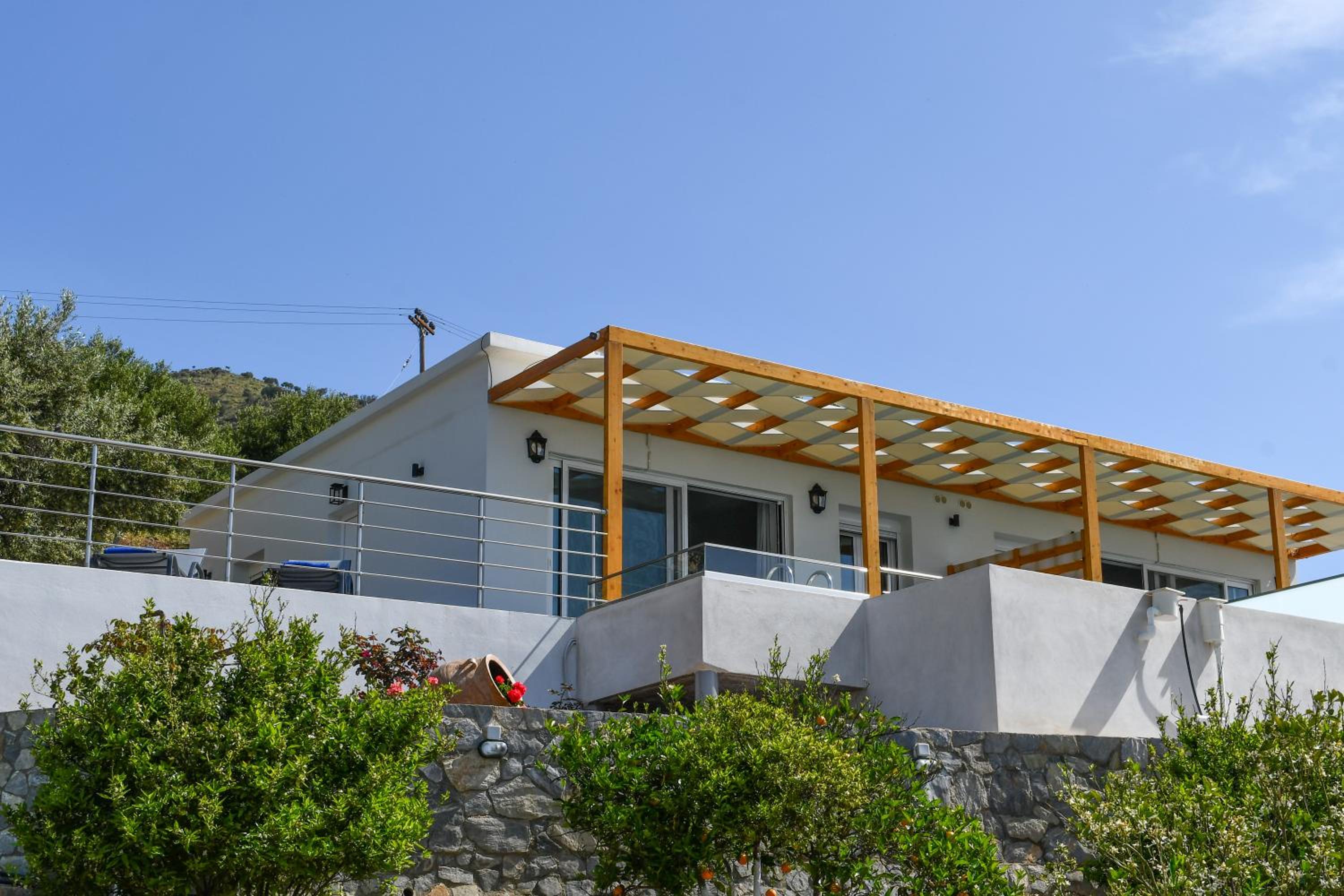 Vrachos Nature Lodges Thyme 1, Private pool - main view
