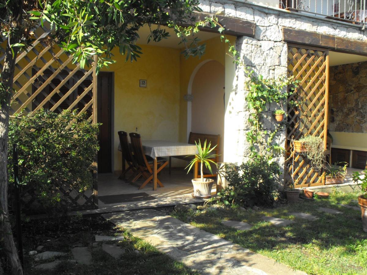 outdoor BBQ area