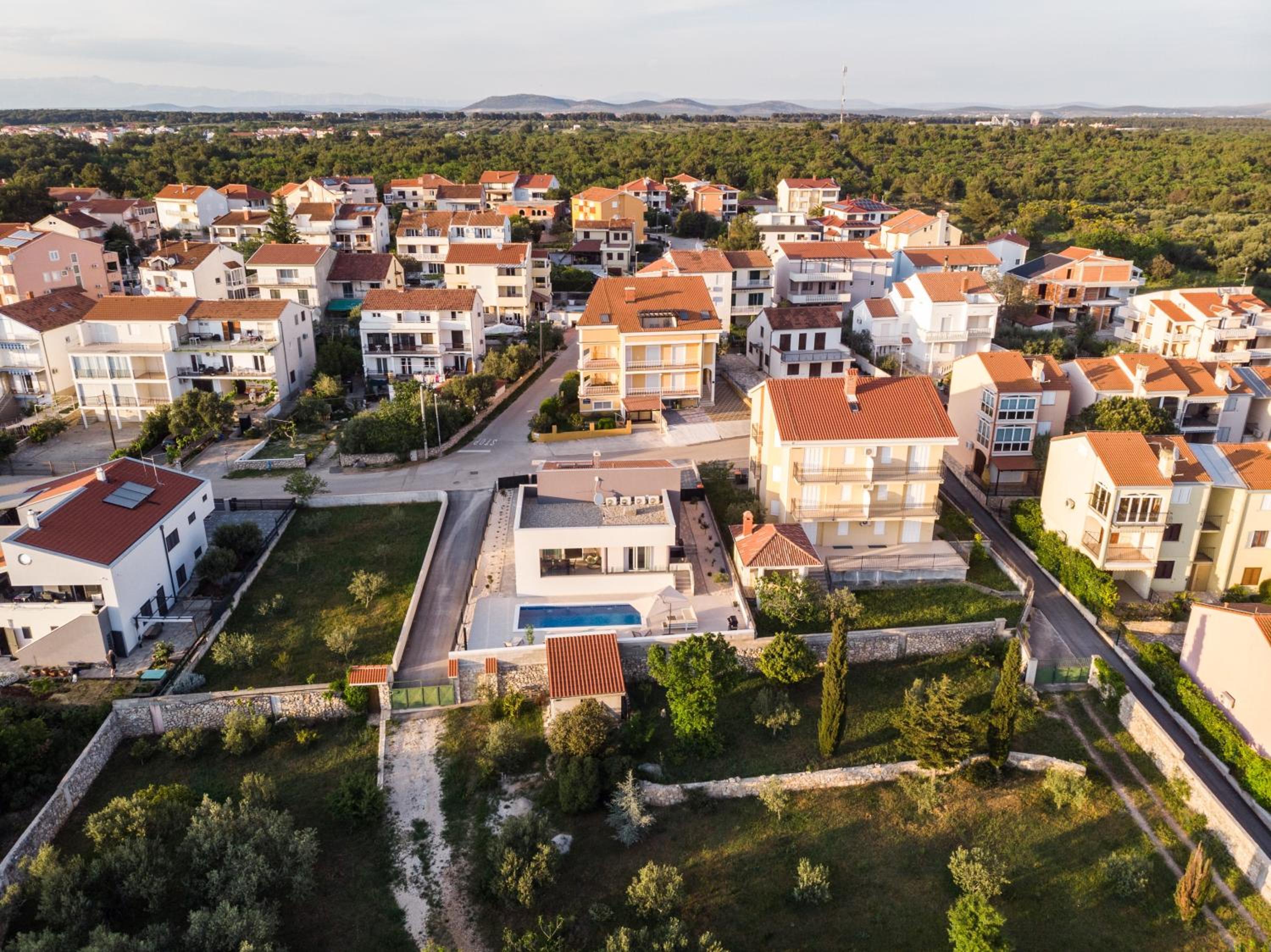 Luxury sea view villa Biograd view 5