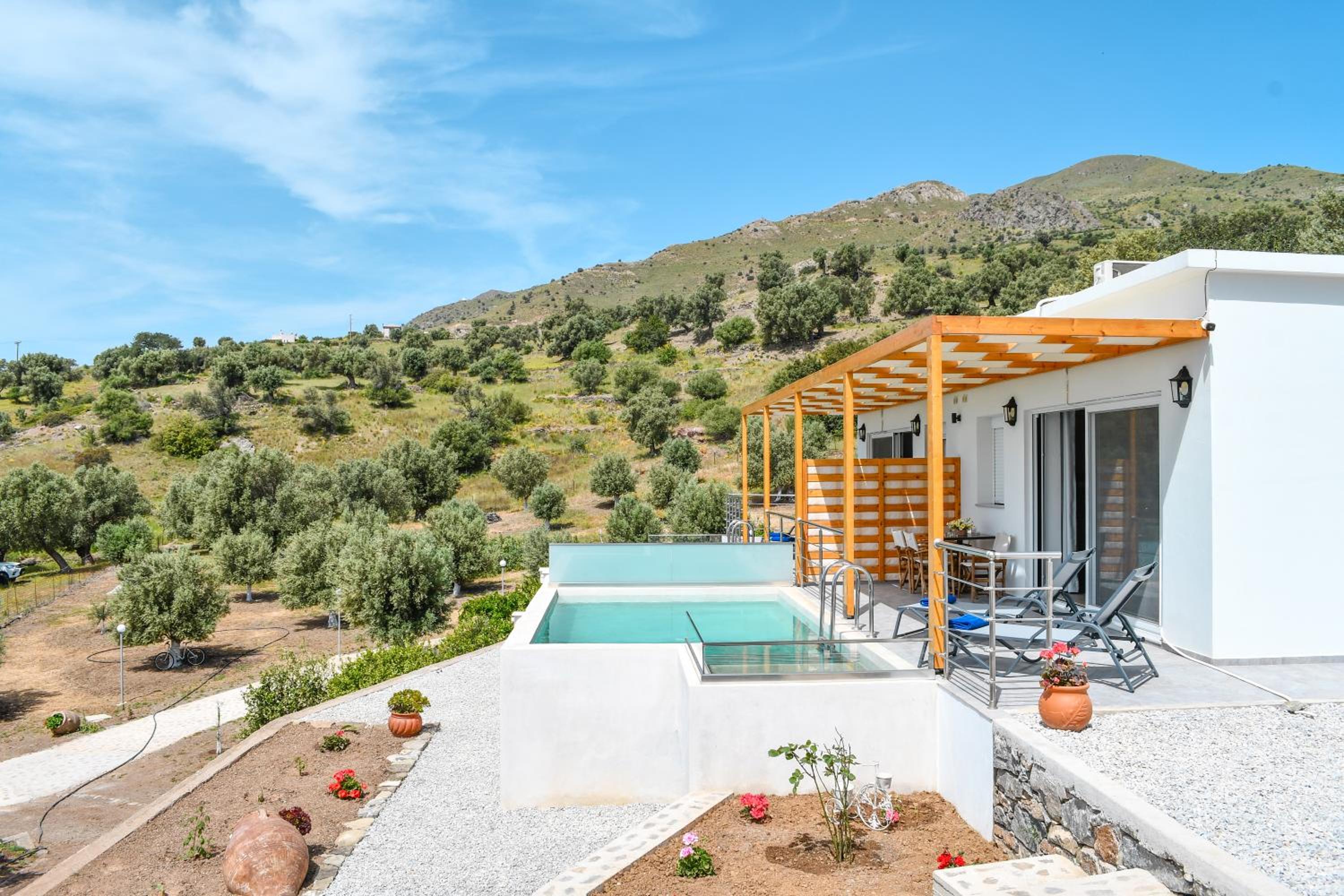 Vrachos Nature Lodges DAPHNE 2, Private pool view 5
