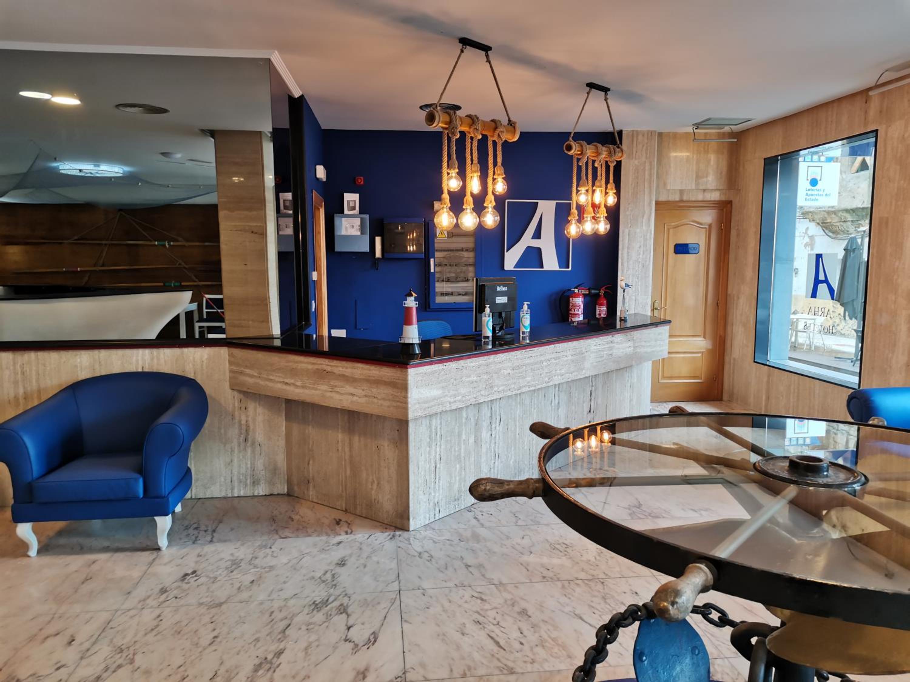 hotel reception