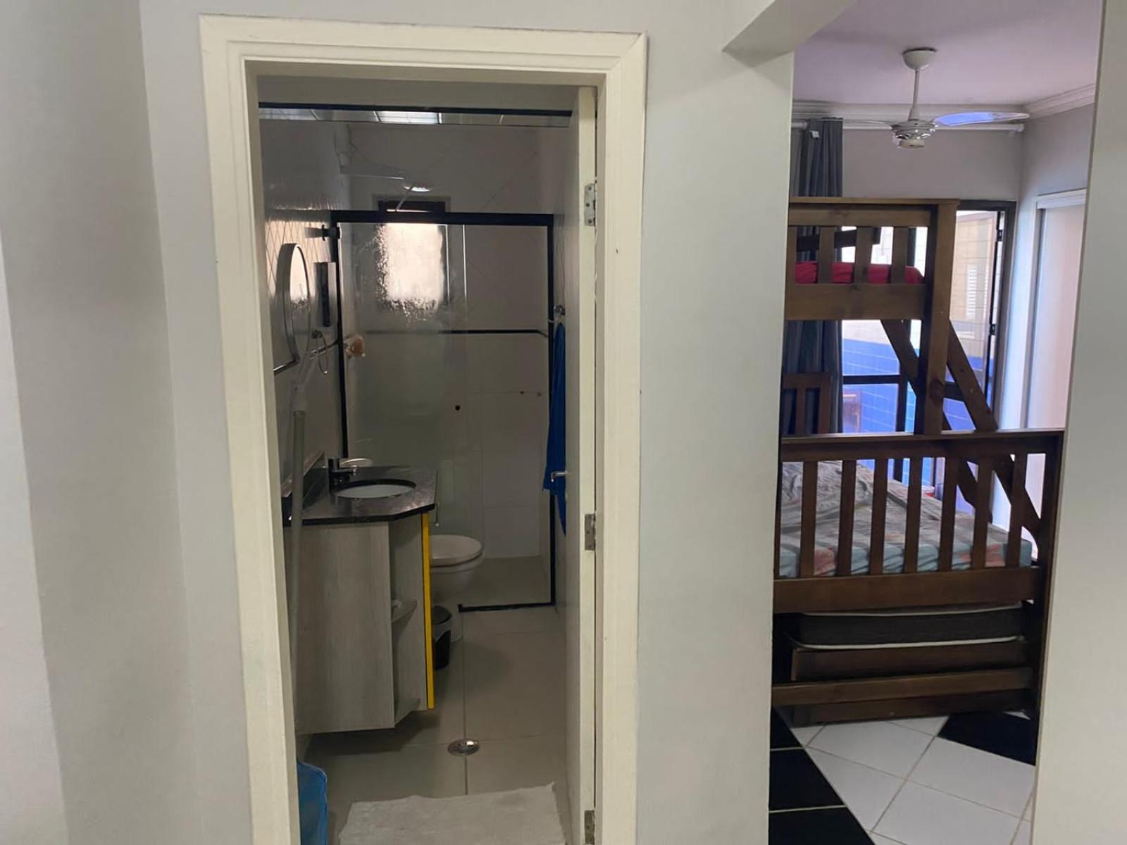 Cobertura Piscina Privativa frente e Vista Mar Centro Mongaguá