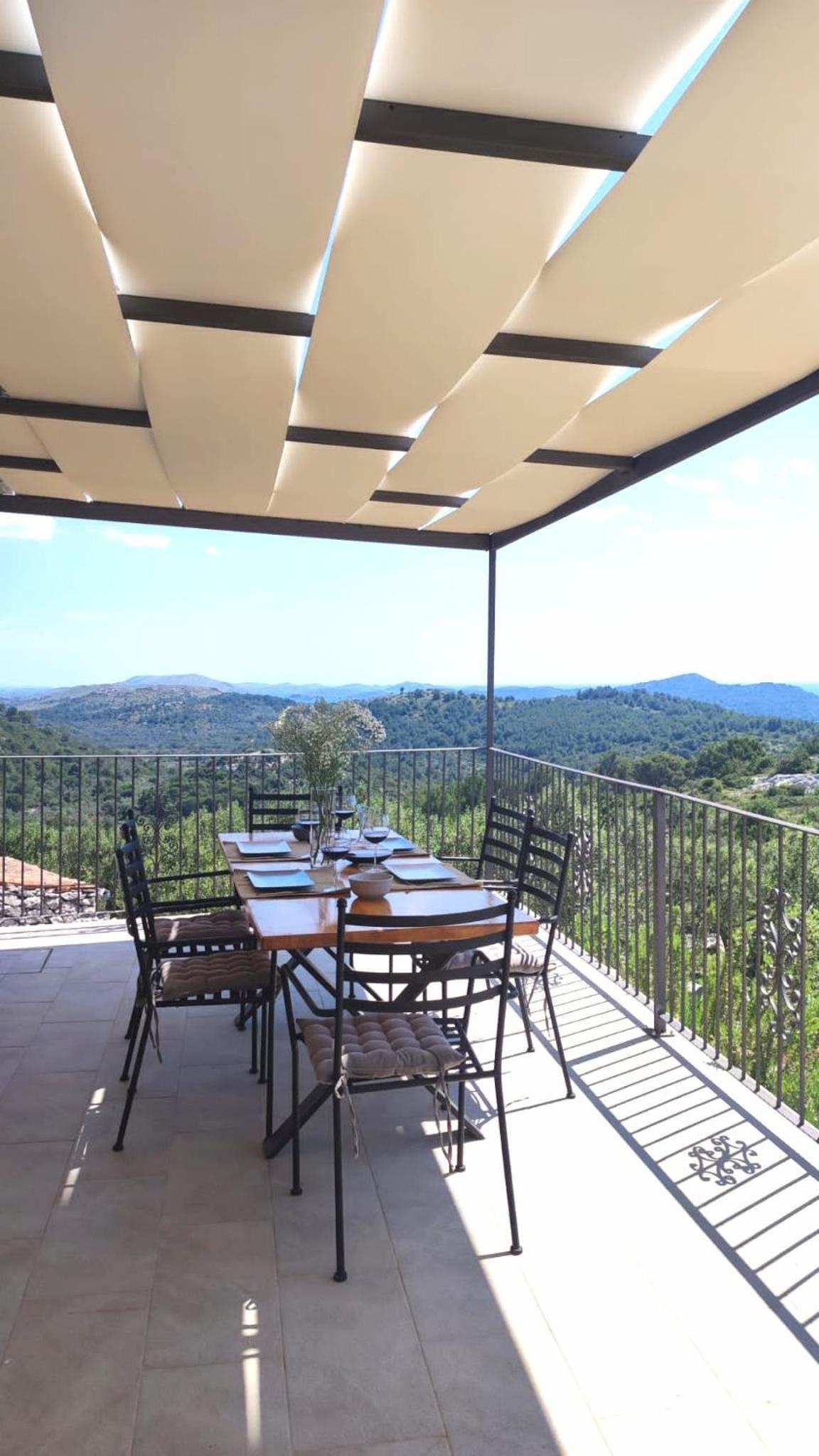 Luxury stone house in a Nature park view 5