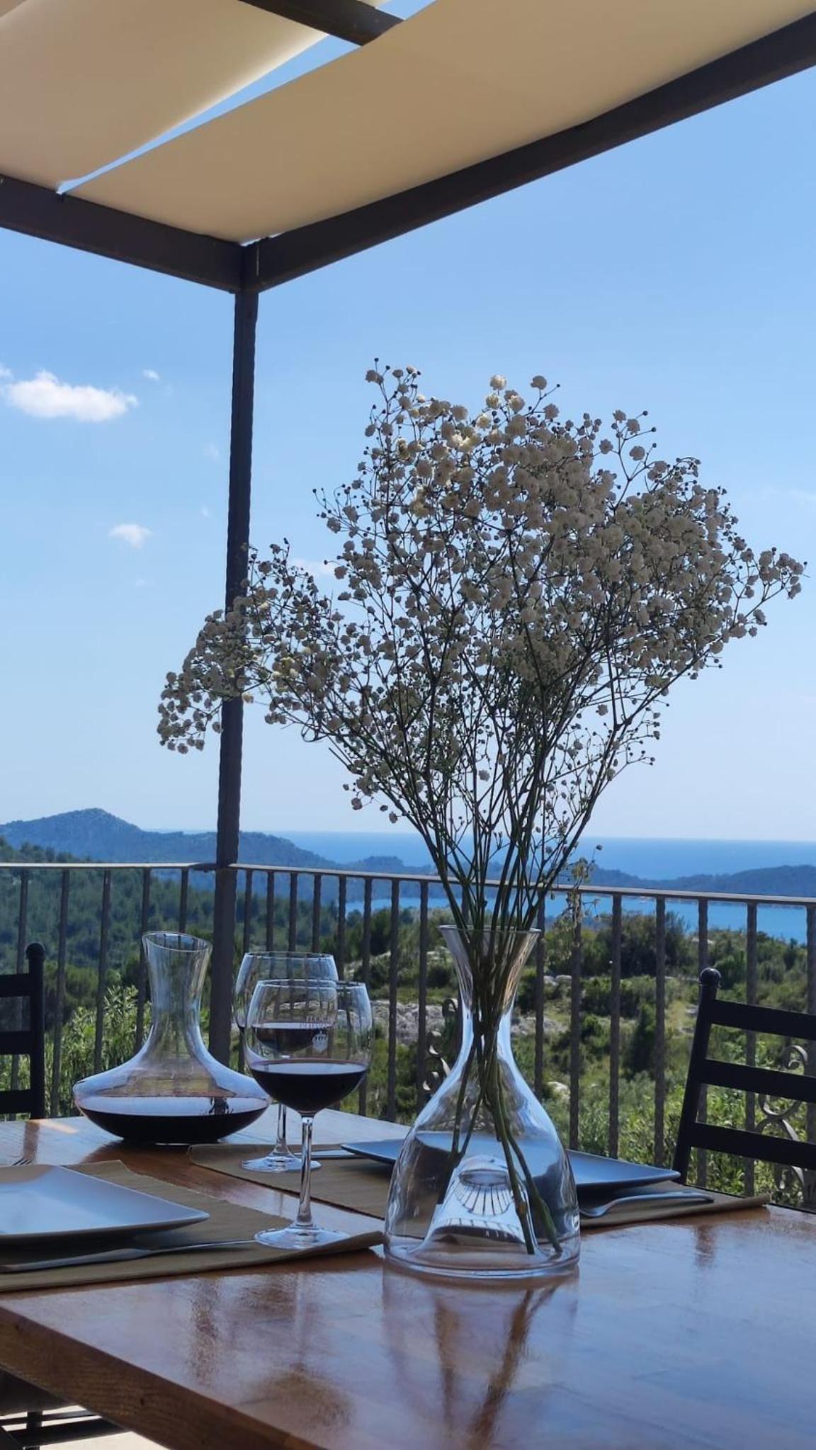 Luxury stone house in a Nature park view 3