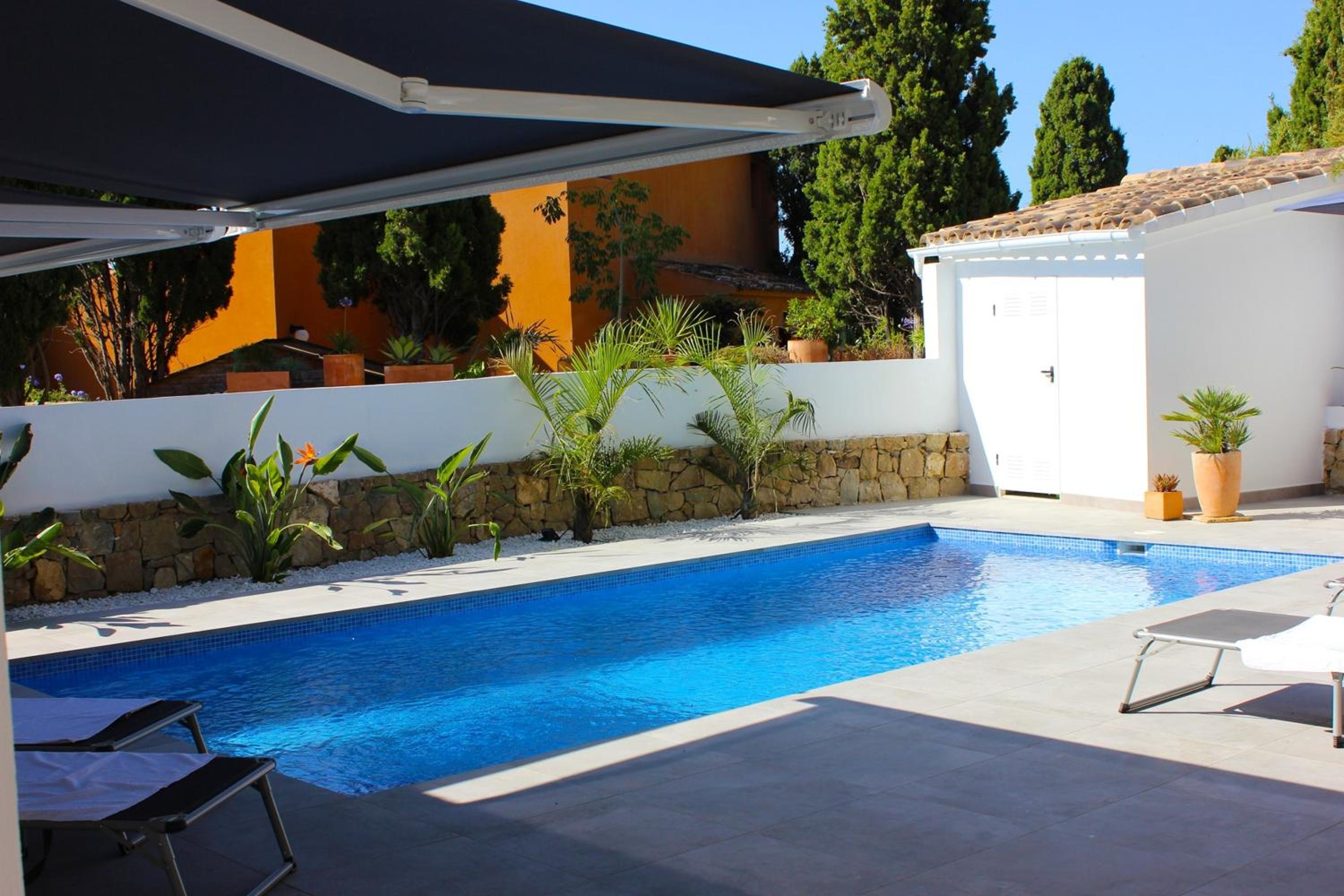 Mediterranean villa in Calpe with private pool.