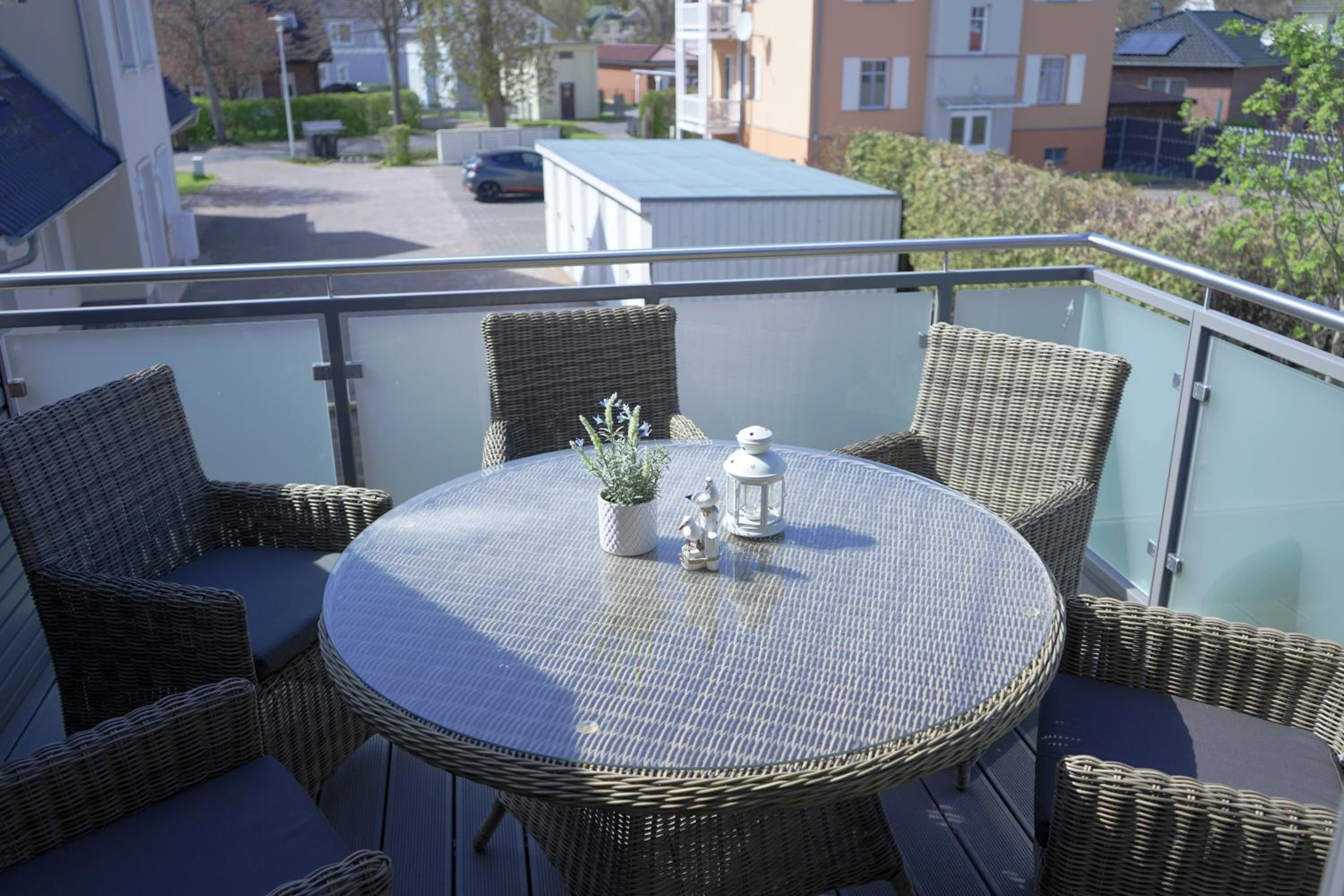 Strandperle - Anlage Heiderose en Zingst — balance & terrace