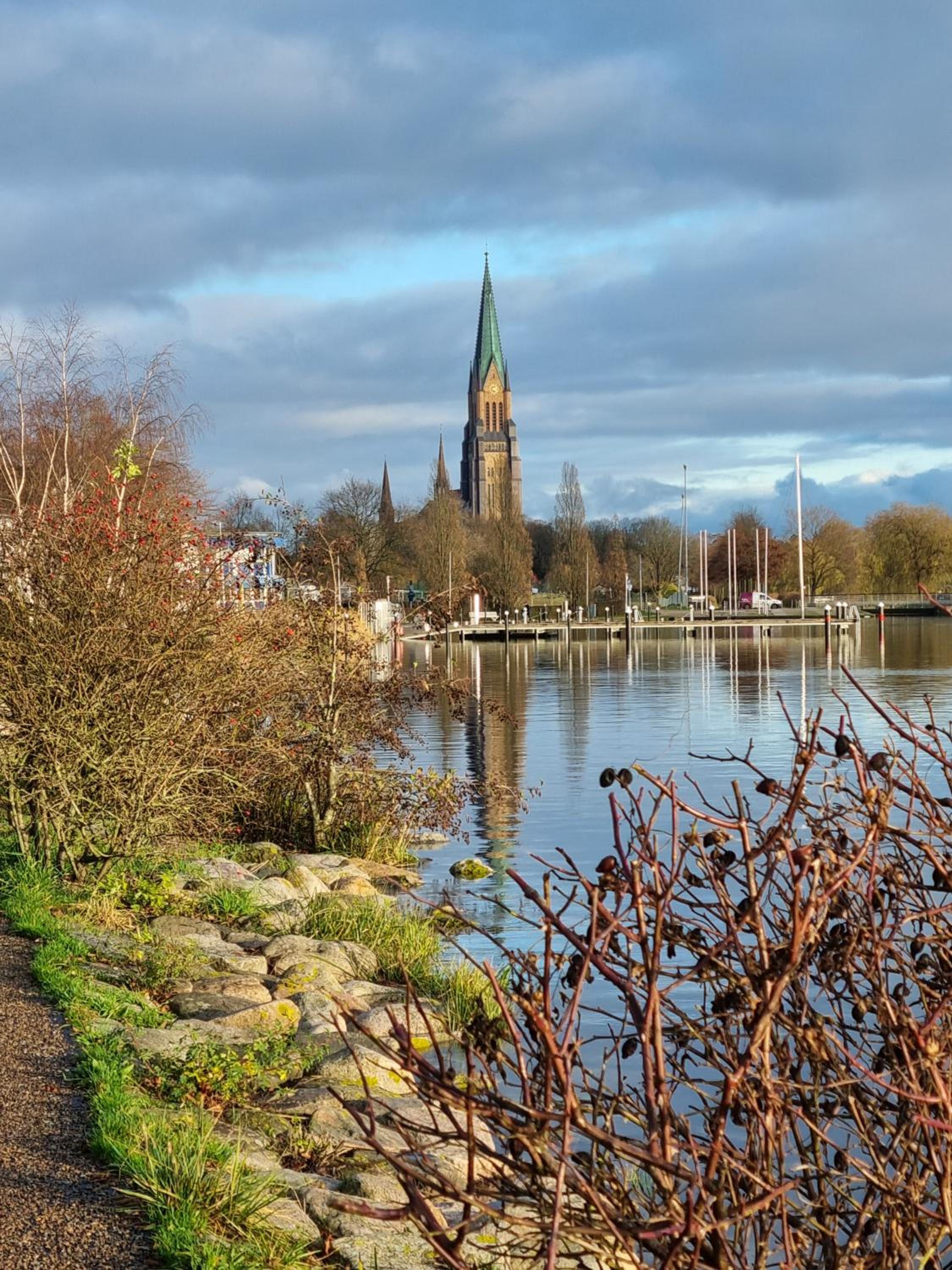 Ferienwohnung Schleiloge mit Panoramablick auf die Schlei
