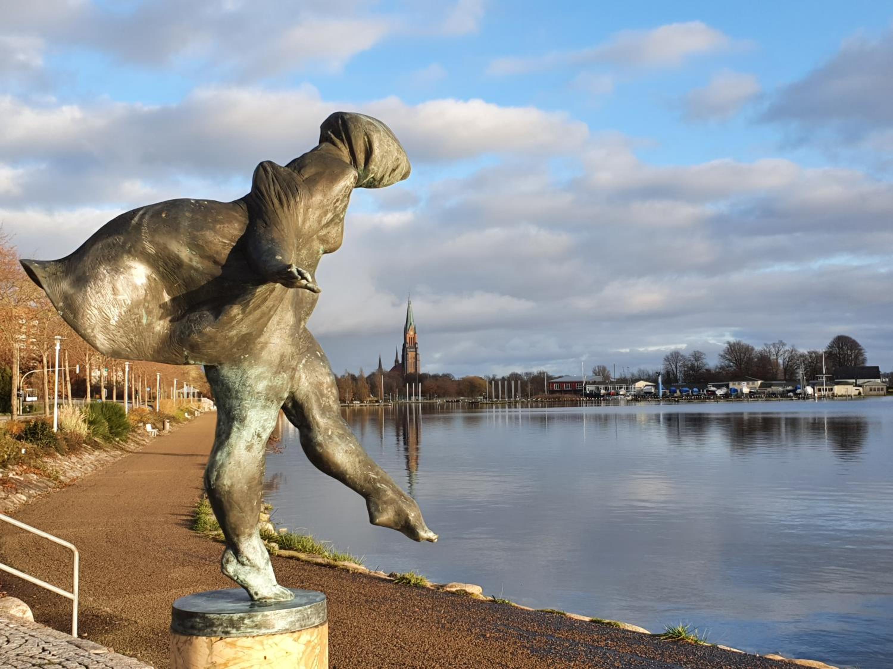 Ferienwohnung Schleiloge mit Panoramablick auf die Schlei