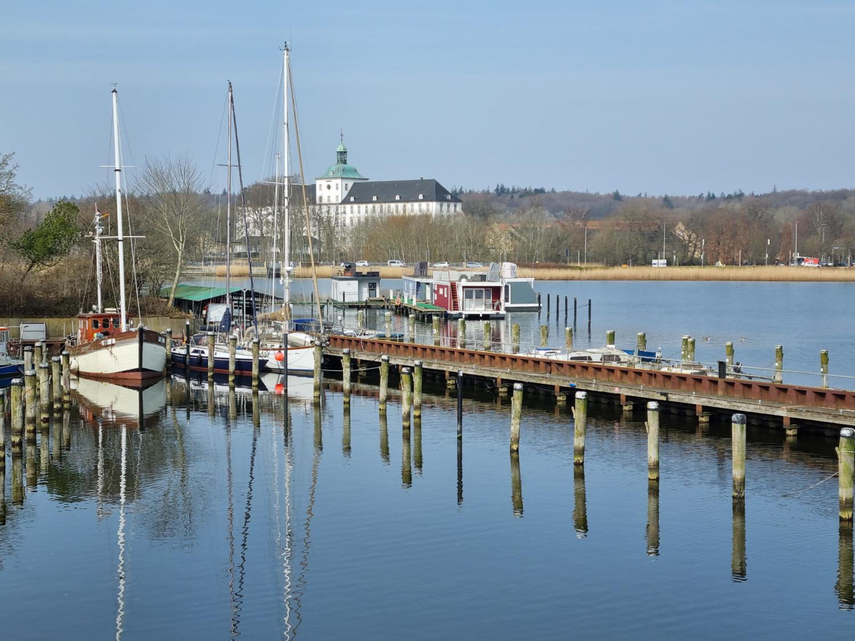 Ferienwohnung Schleiloge mit Panoramablick auf die Schlei