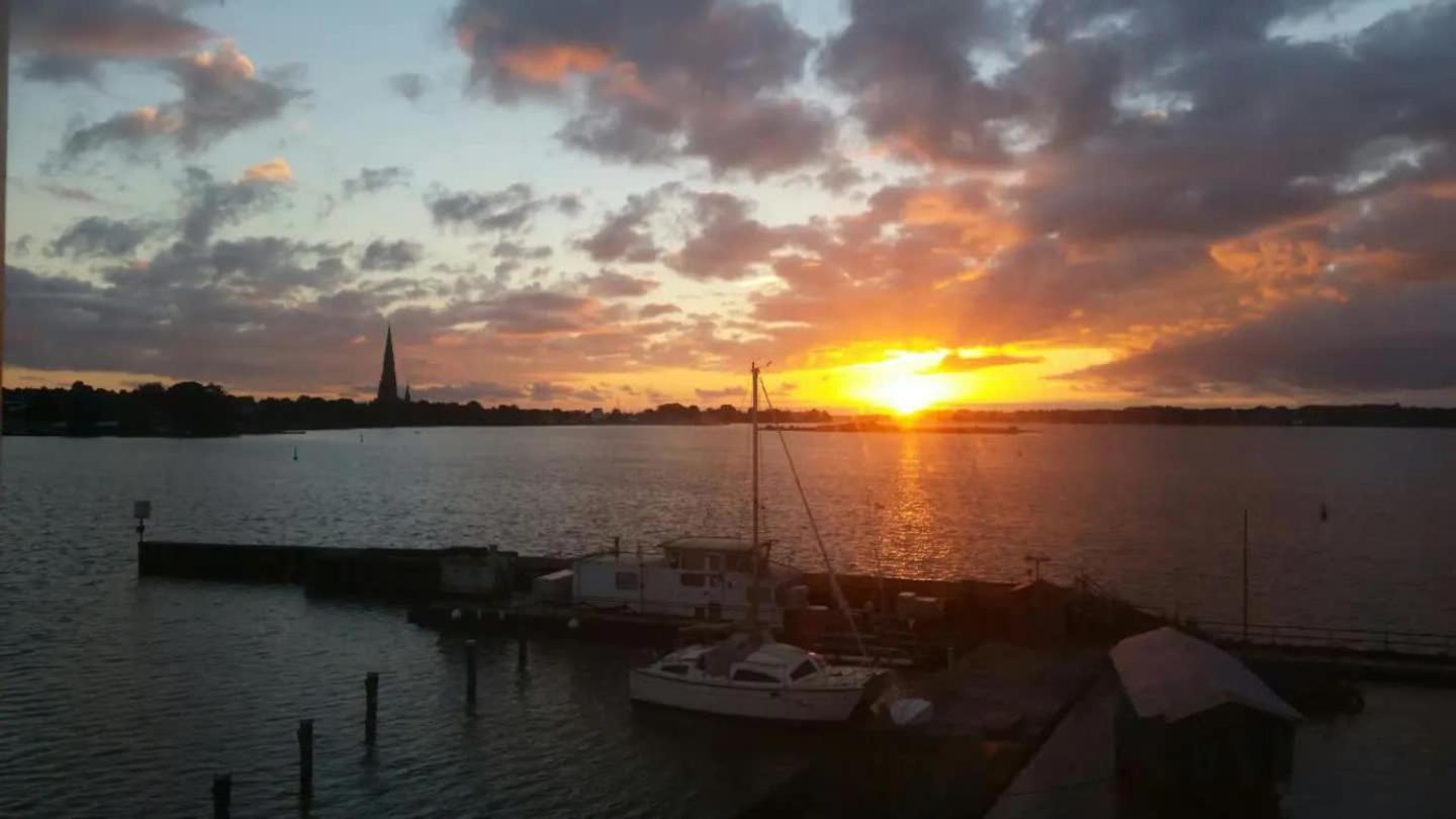 Ferienwohnung Schleiloge mit Panoramablick auf die Schlei