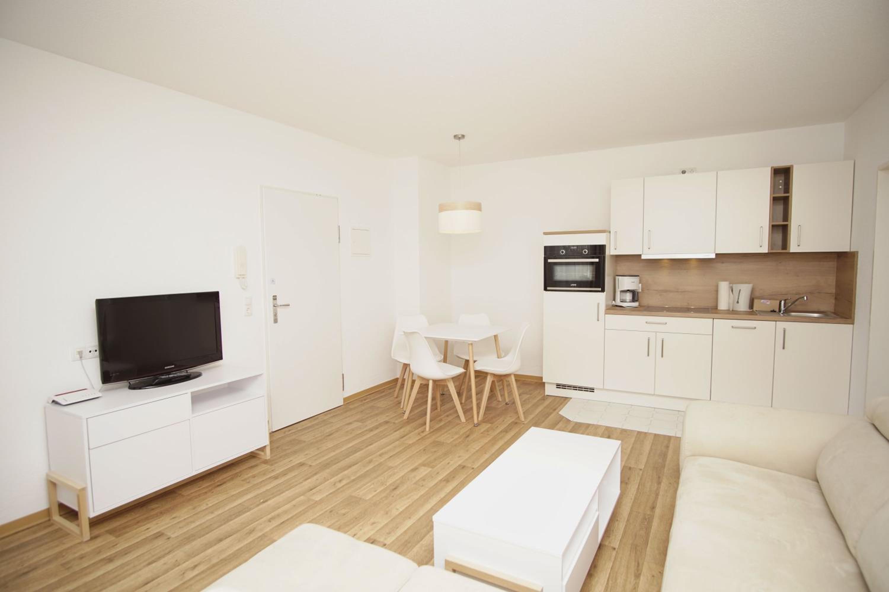 Strandhaus Mönchgut Ferienwohnung 06 mit Sauna- und Schwimmbadnutzung im AHOI Sellin