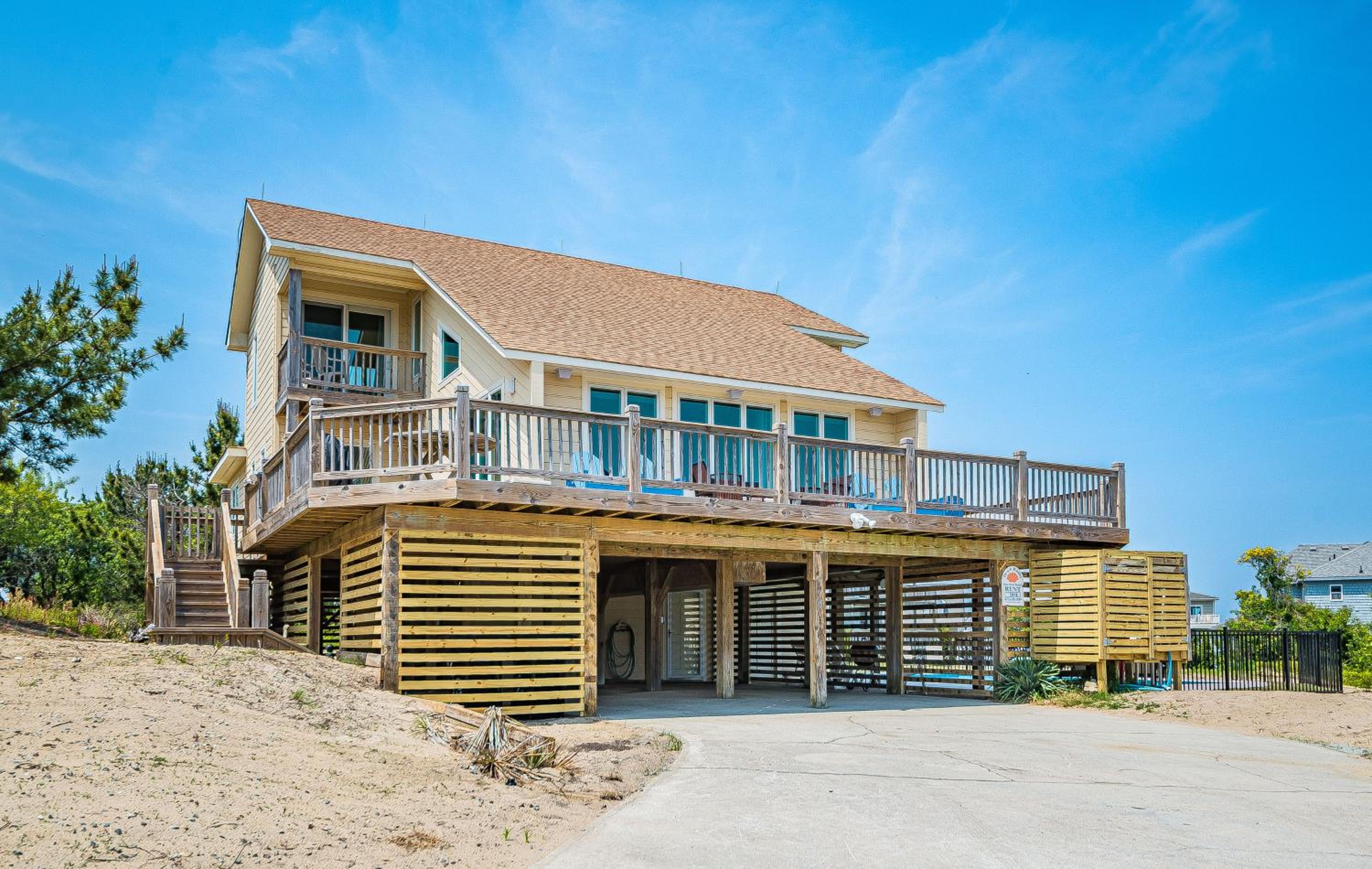 Idaho Surf Club - Duck, Carolina Dunes, Ocean View, 130 Yds to Beach, Pool, Pets OK, Flex Stays in Duck, US