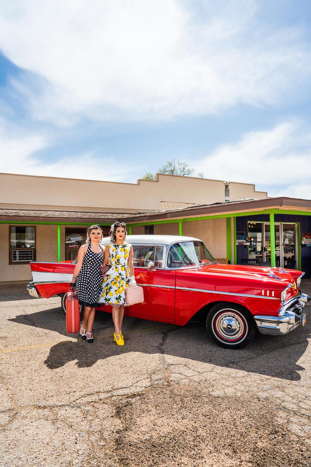 The Atomic Blue Motor-Inn