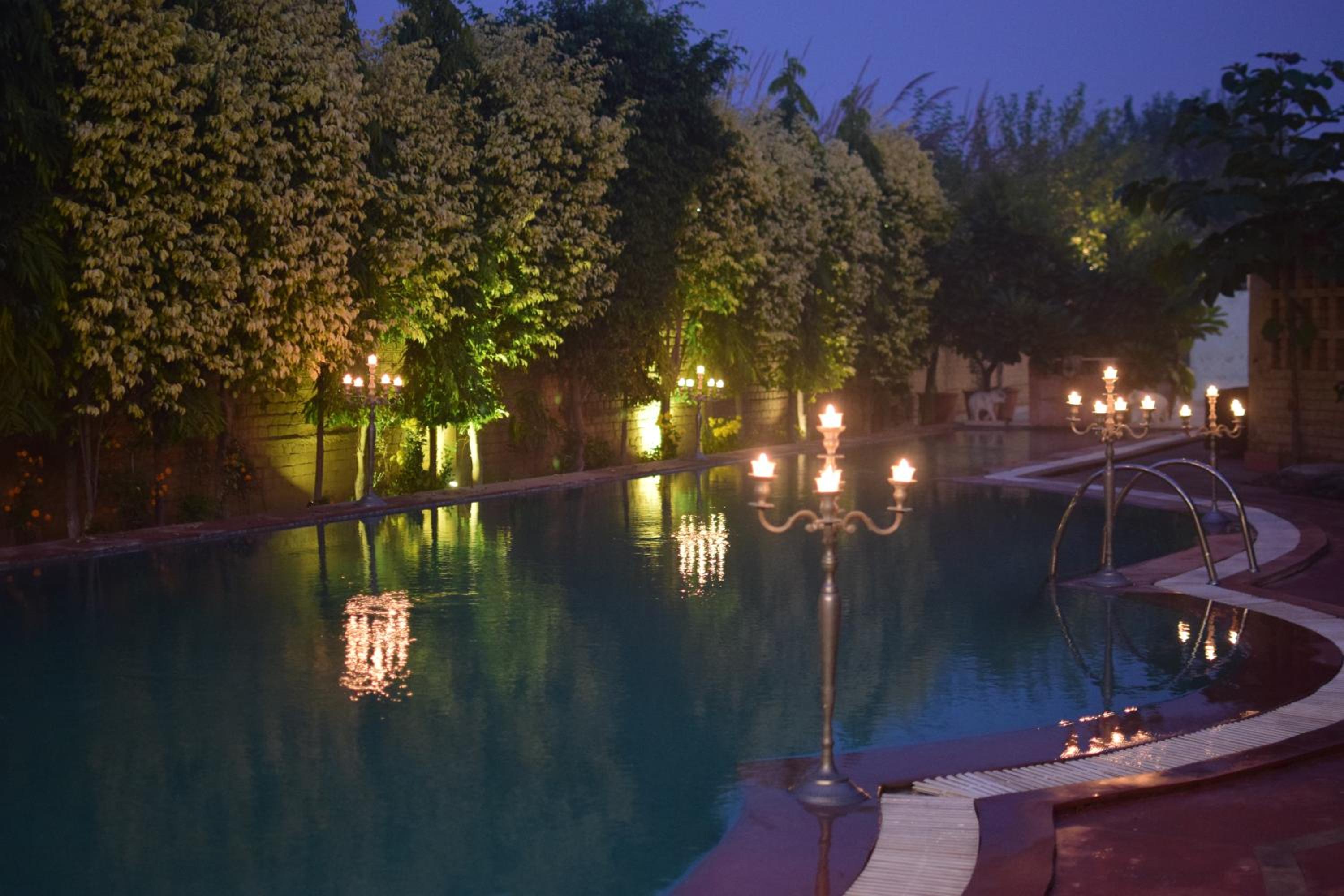 WelcomHeritage Ranjitvilas view 4