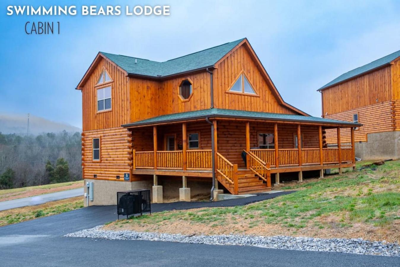 Swimming Bears Lodge Two Cabins with Pools and HotTubs view 3