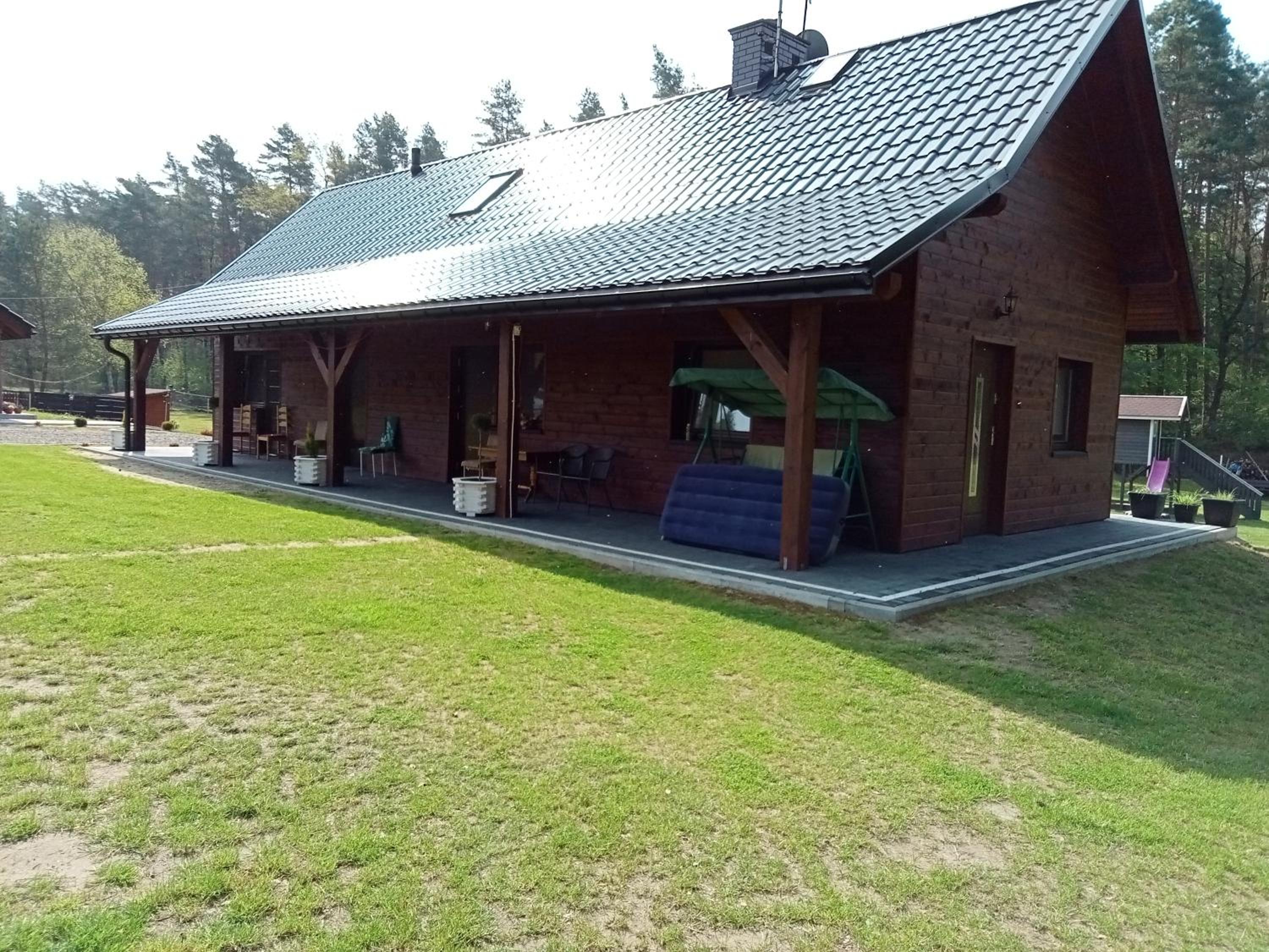 outdoor BBQ area