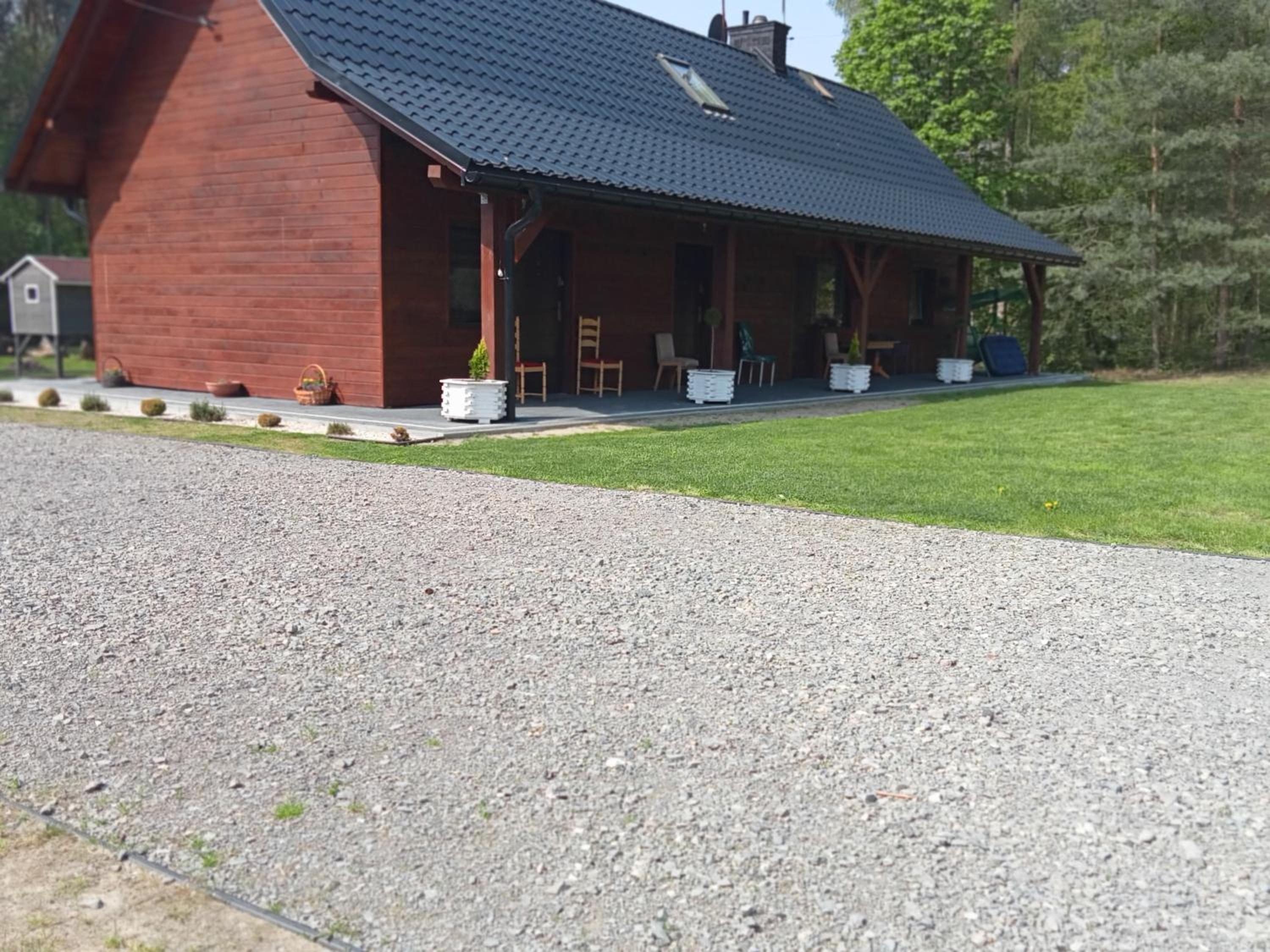 outdoor BBQ area