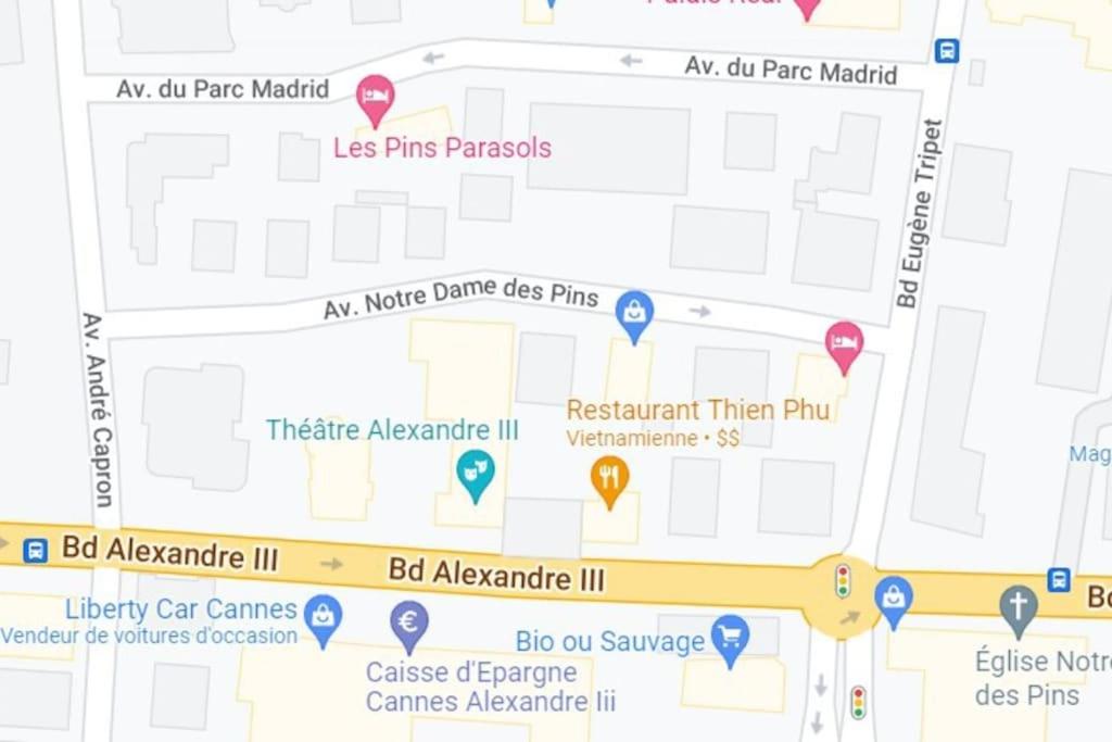 Palais Madrid, Croisette, 5 people, bright 2 bedroom flat photo 2