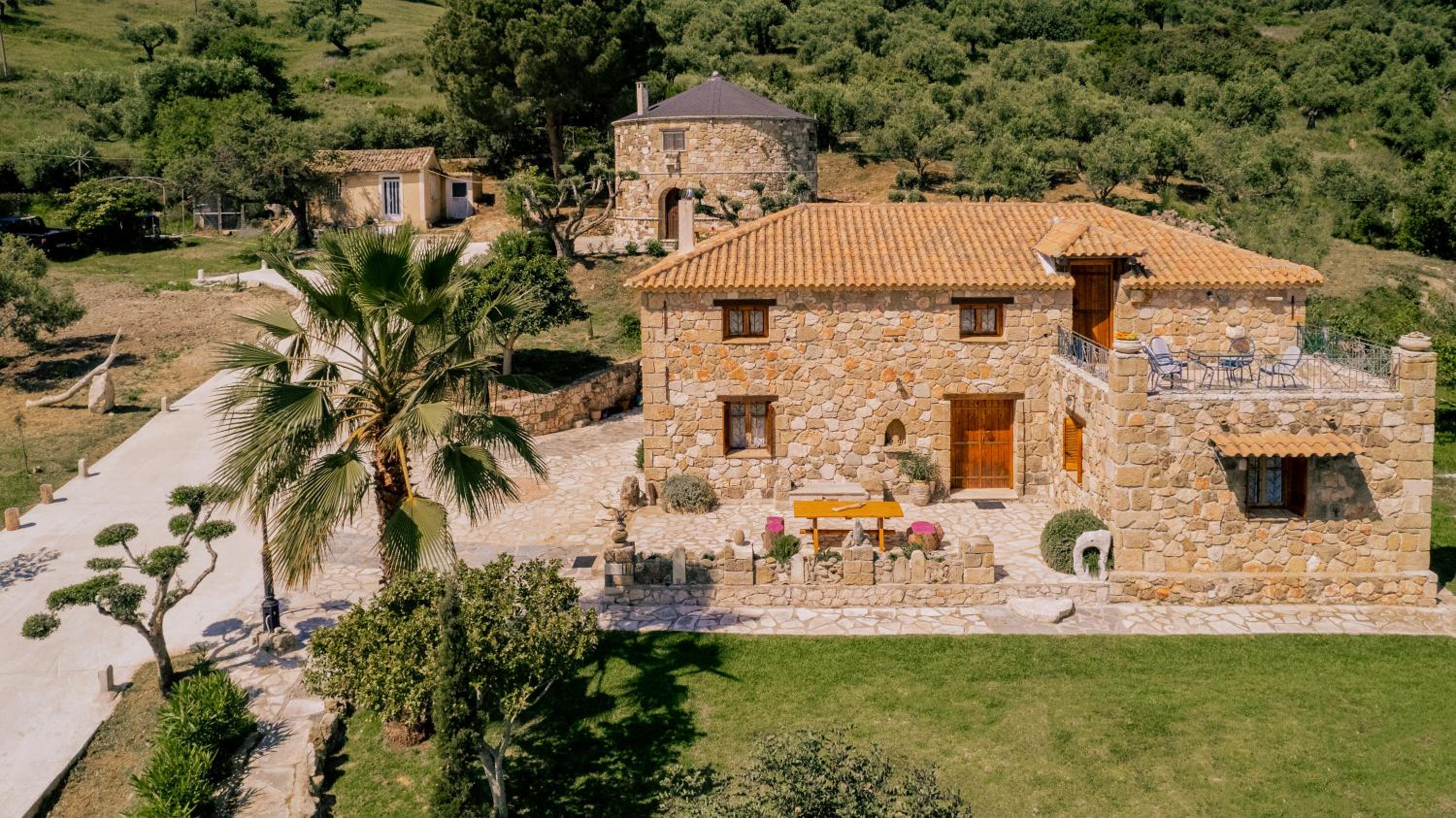 Gerakomylos Stone House view 2