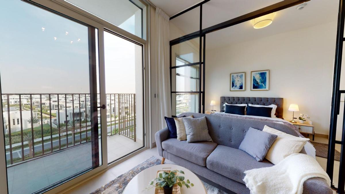 White Sage - High-End apartment With Burj Khalifa Glimpse