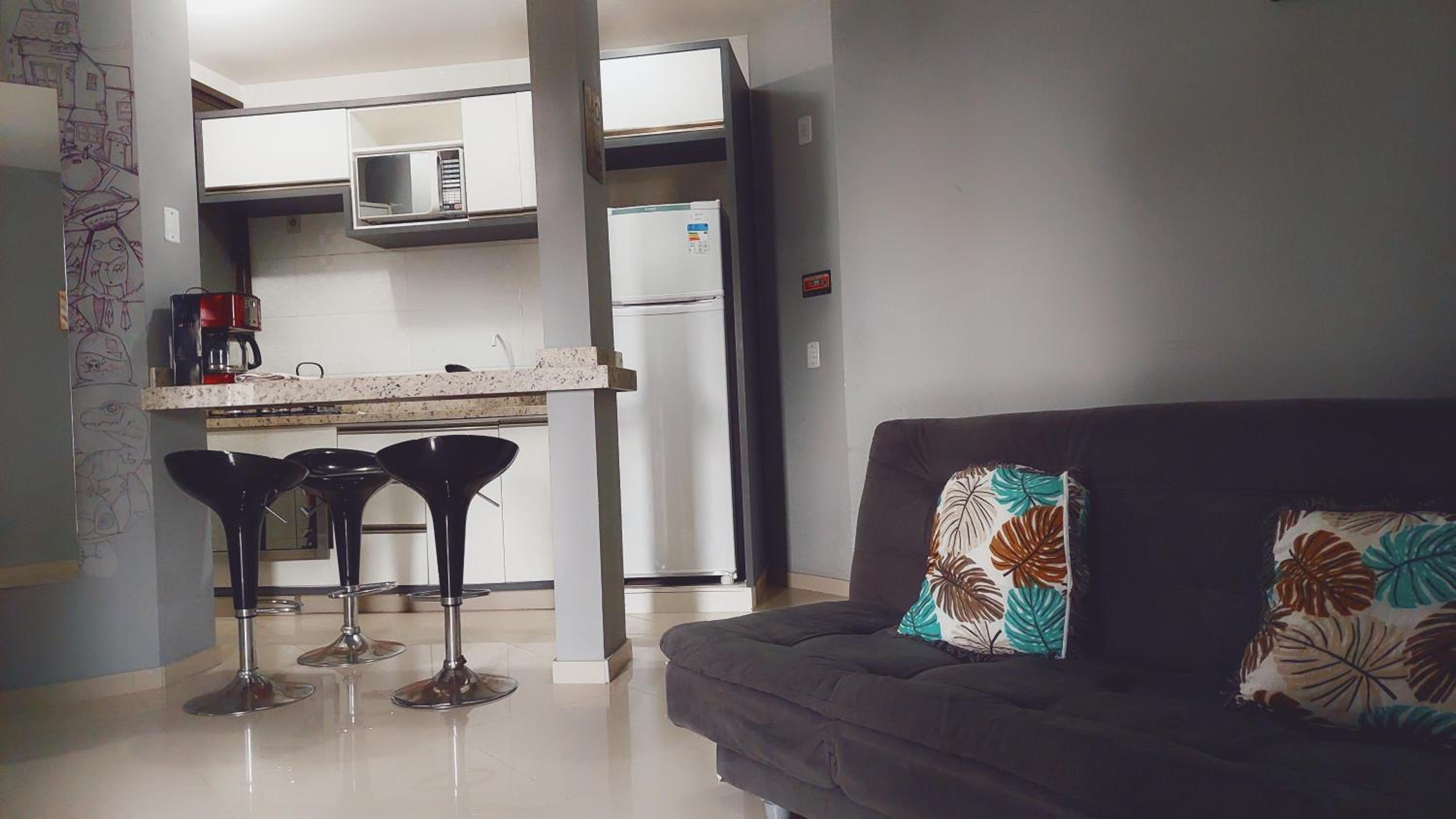 Apartamento Guarapuvu com piscina