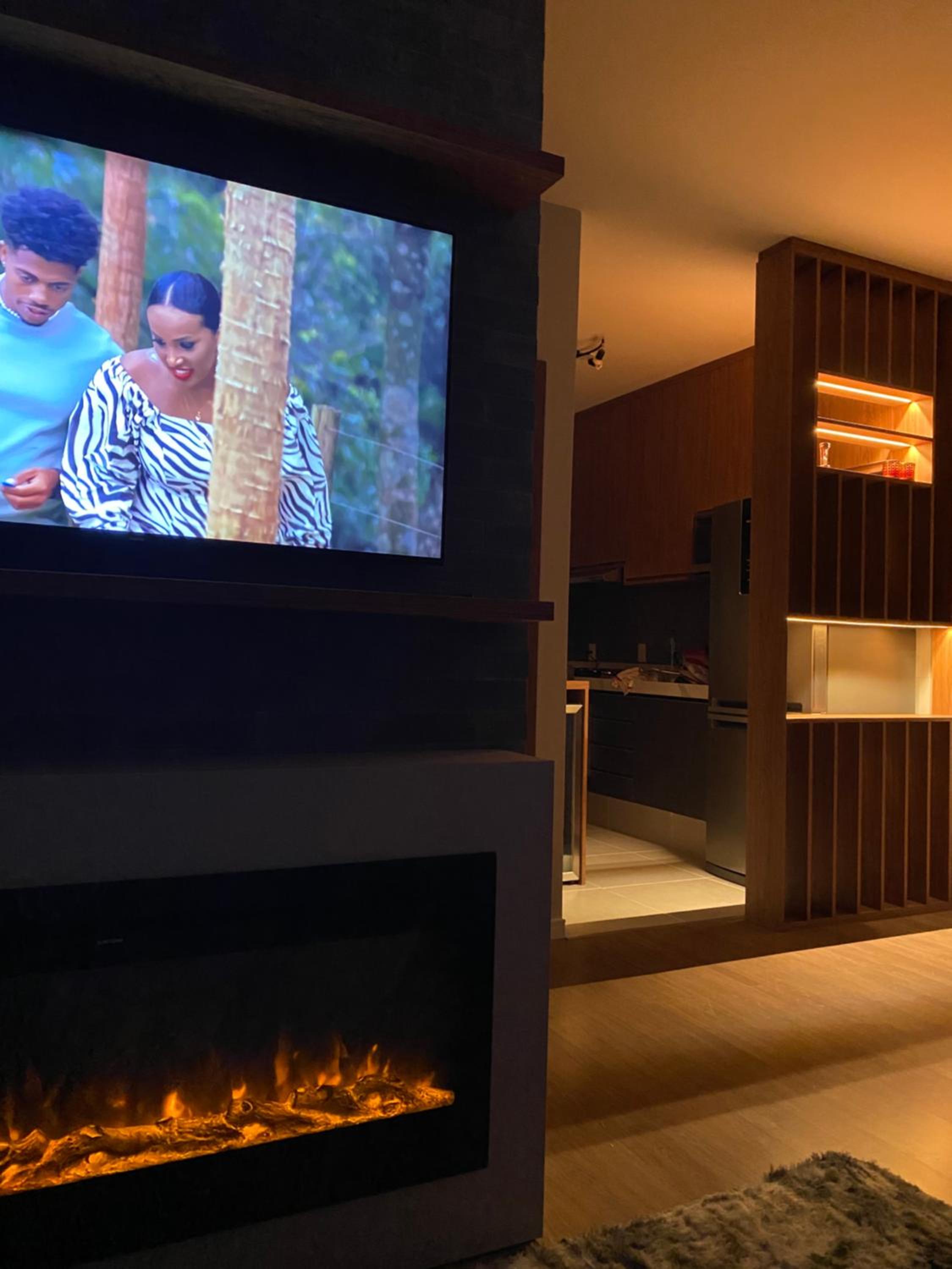 Apartamento novíssimo top com lareira