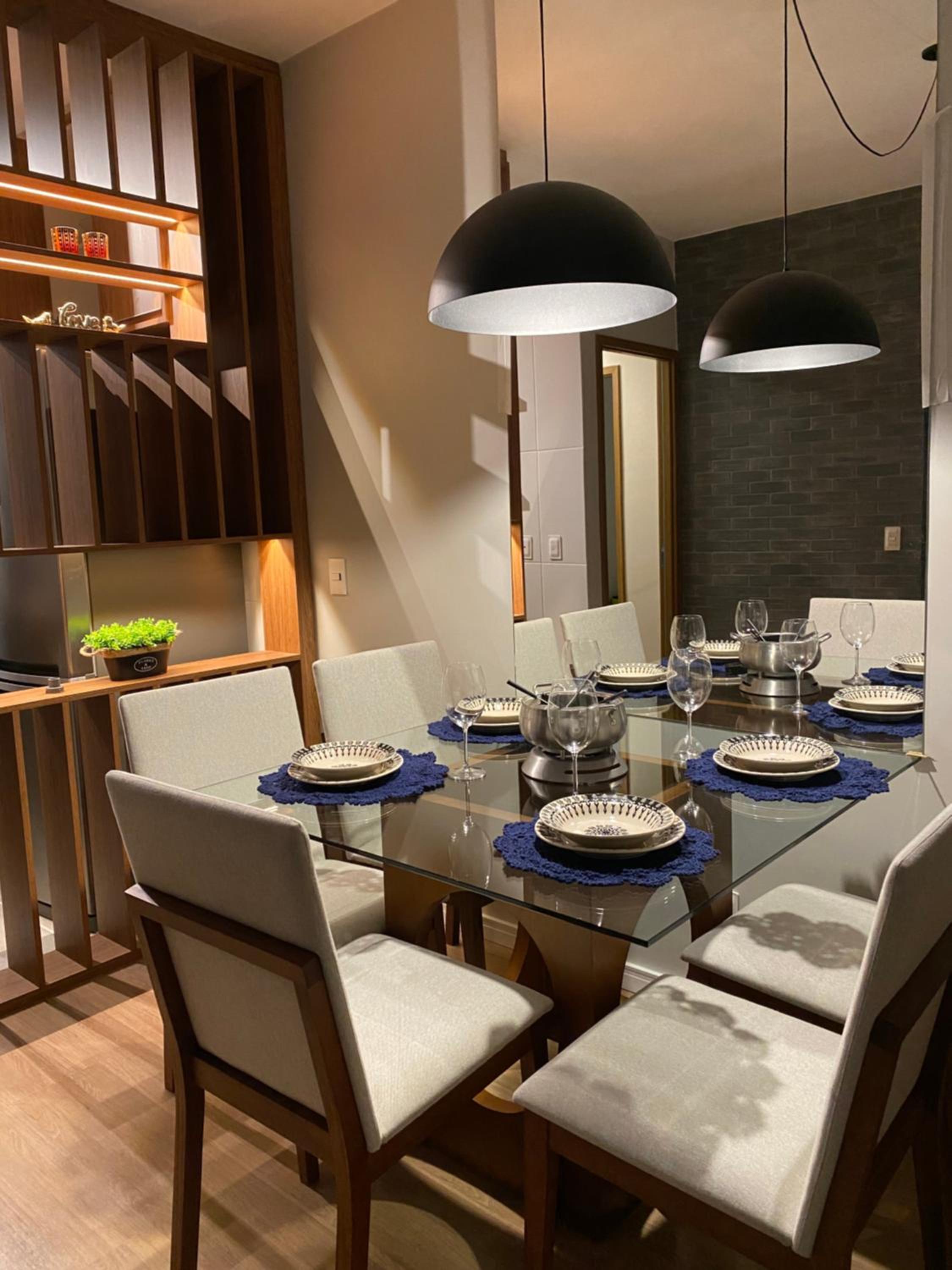 Apartamento novíssimo top com lareira