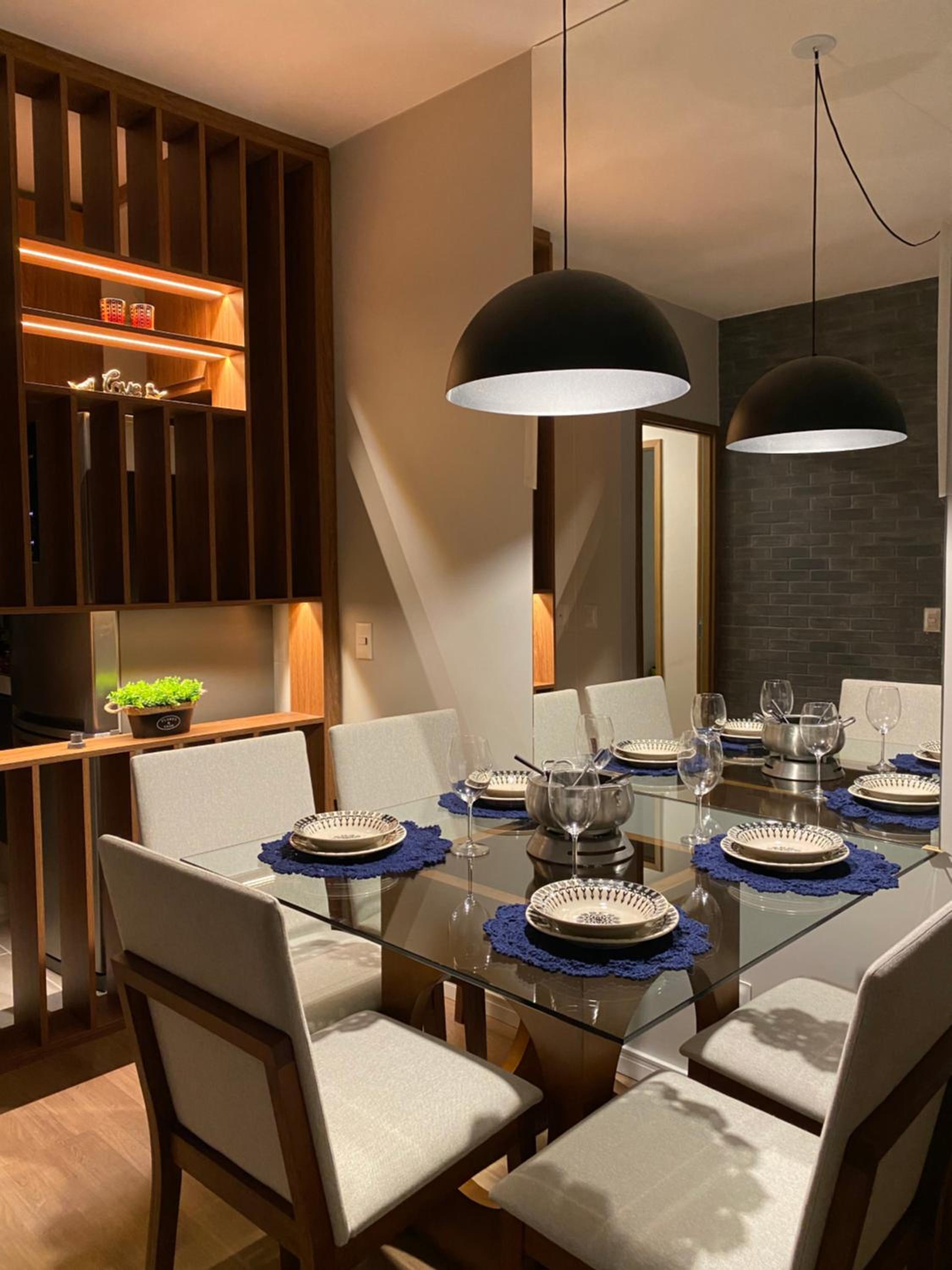 Apartamento novíssimo top com lareira