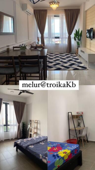 Lovely 2-BR service apartment with pool (melur @ troikaKB) photo 1