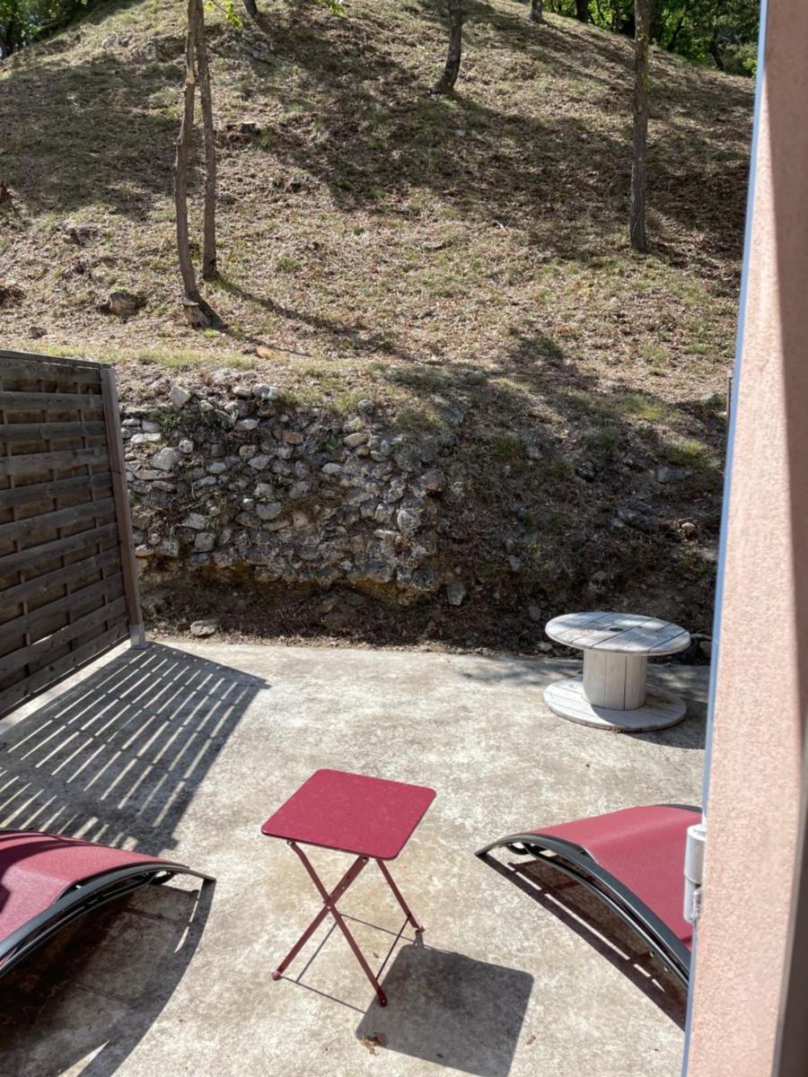 outdoor BBQ area