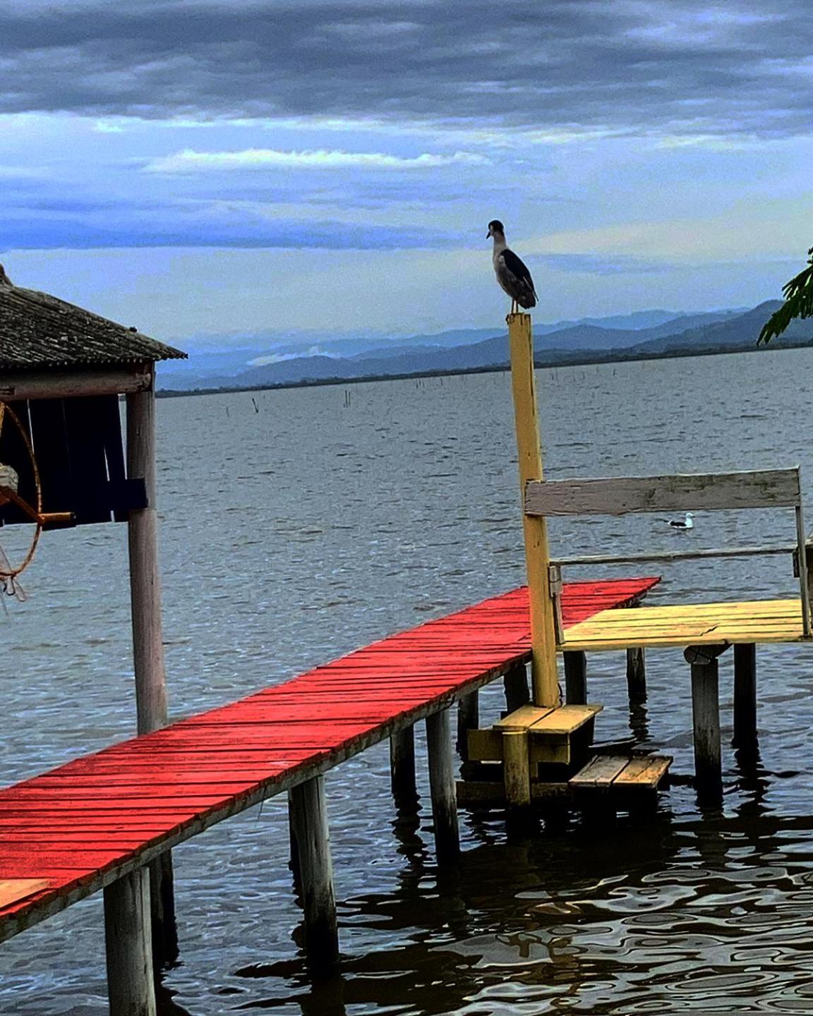 Casa do Tio Rait na frente da Lagoa